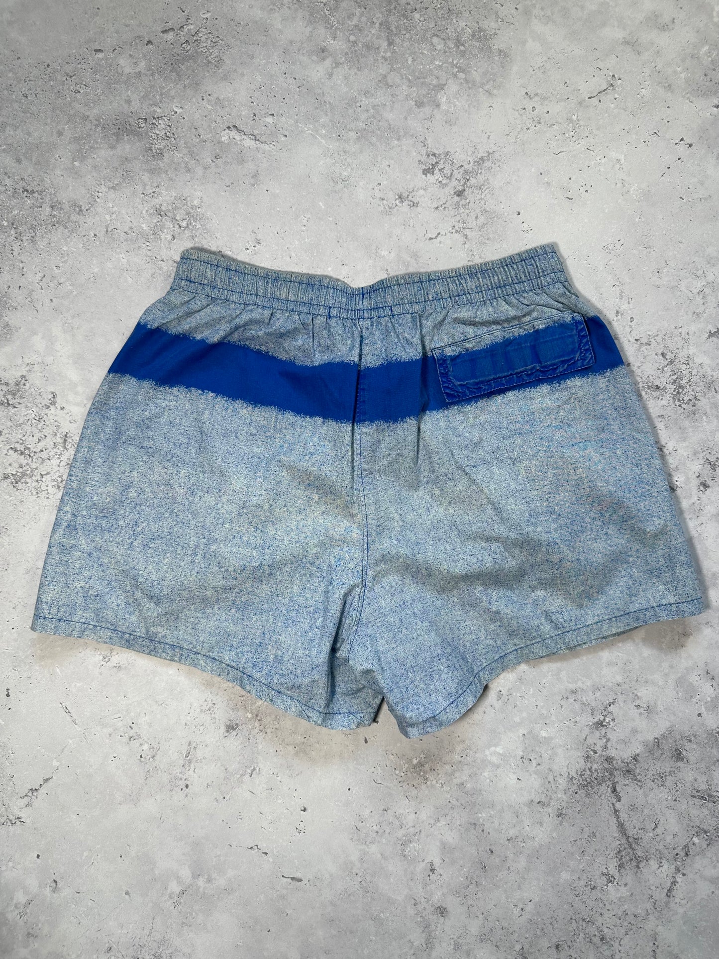 Stone Island 1995 Spell Out Deck Shorts