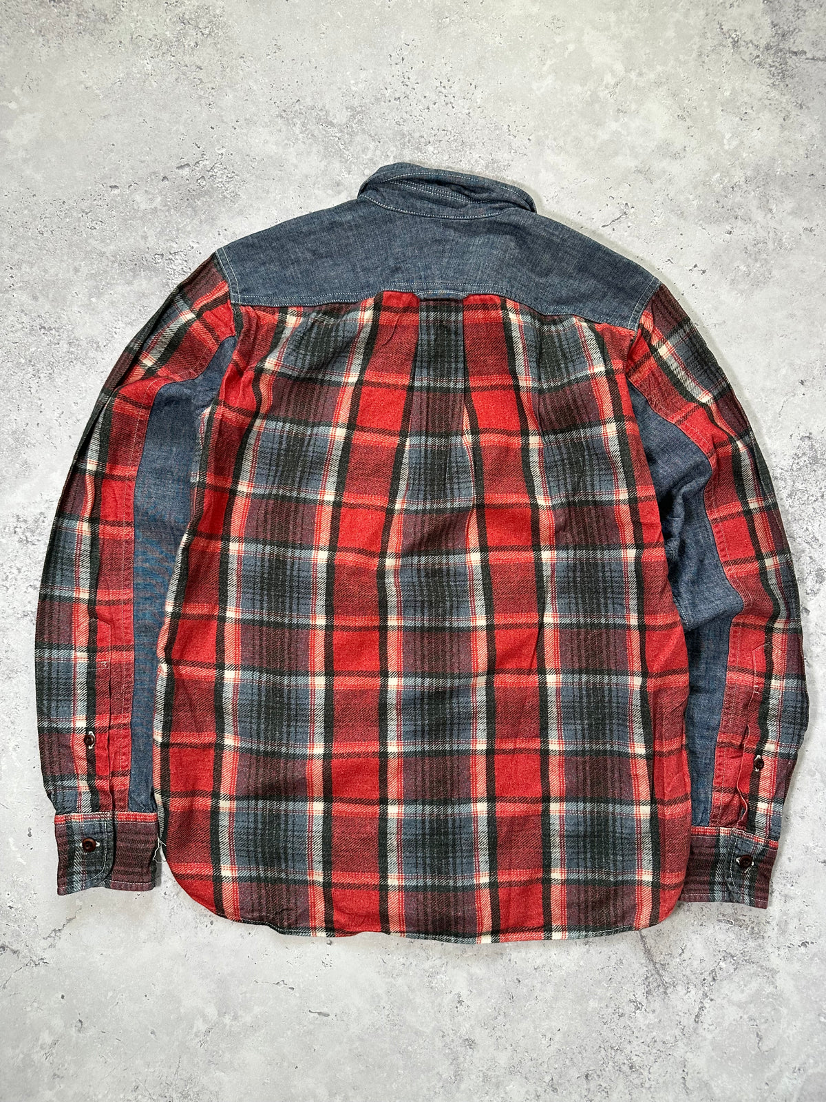 Comme des Garçons Homme AD2013 Plaid Tartan Longsleeve Shirt (XS-S)