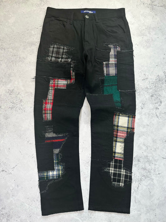 Junya Watanabe MAN Comme des Garçons AD2014 Patchwork Recontructed Denim Jeans (W30)