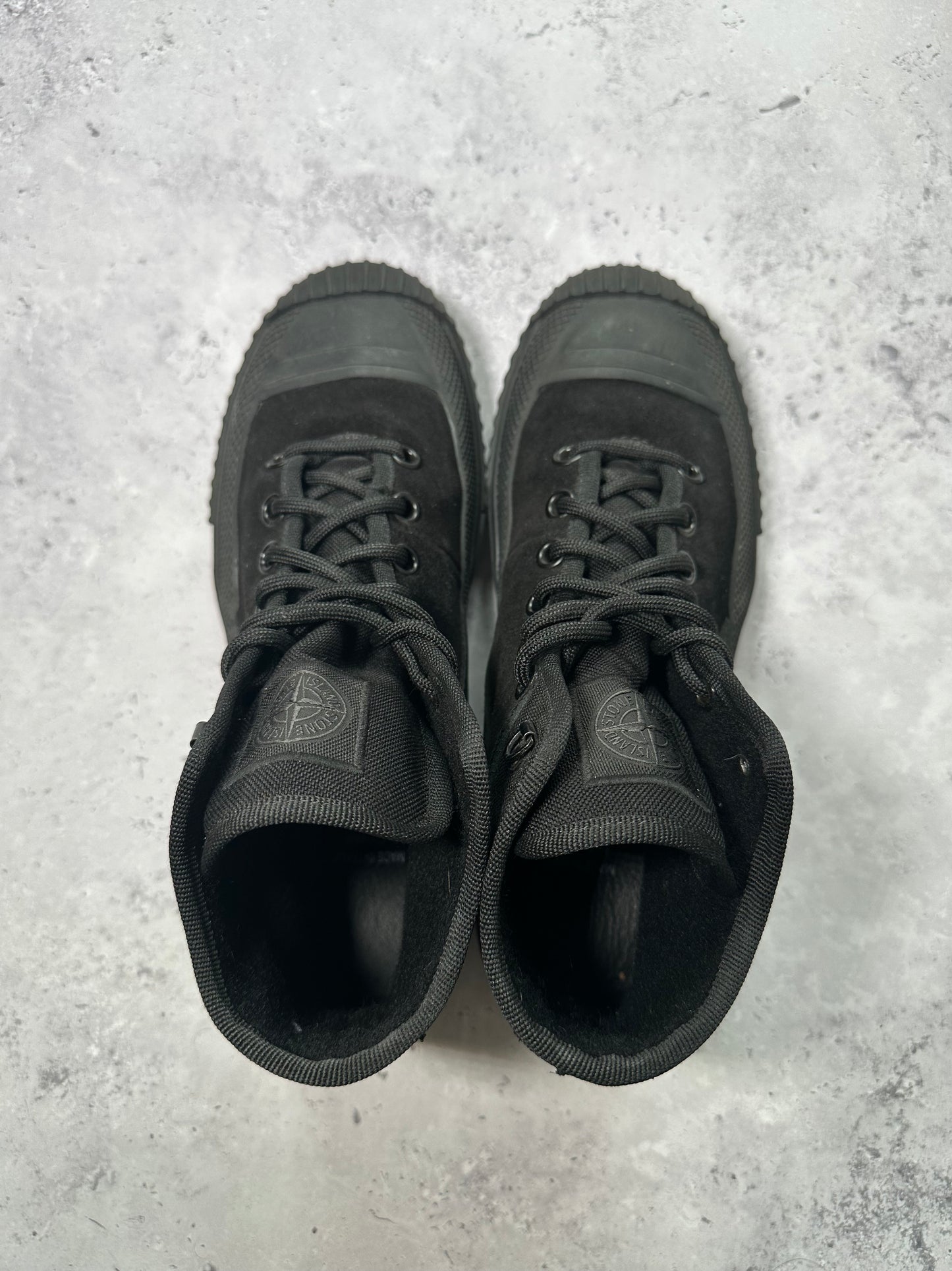 Stone Island x Diemme Black Ghost High Top Boots EU40