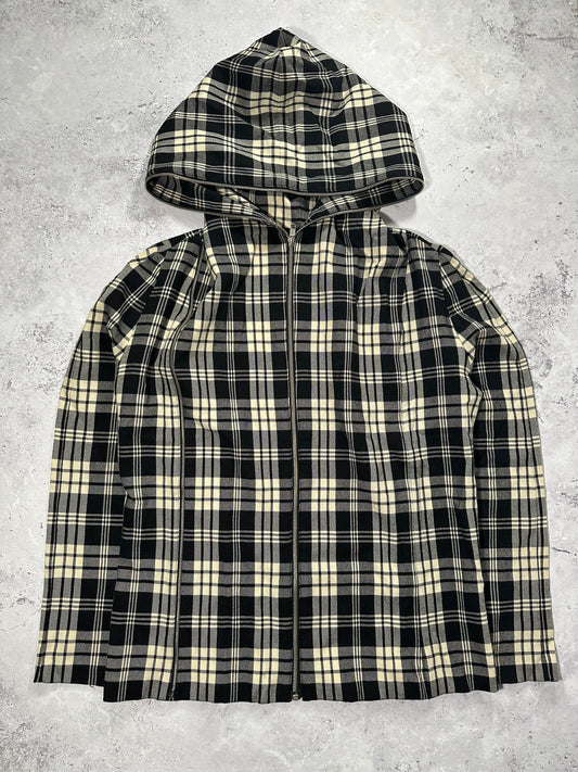 Issey Miyake I.S Plaid Double Zip Jacket