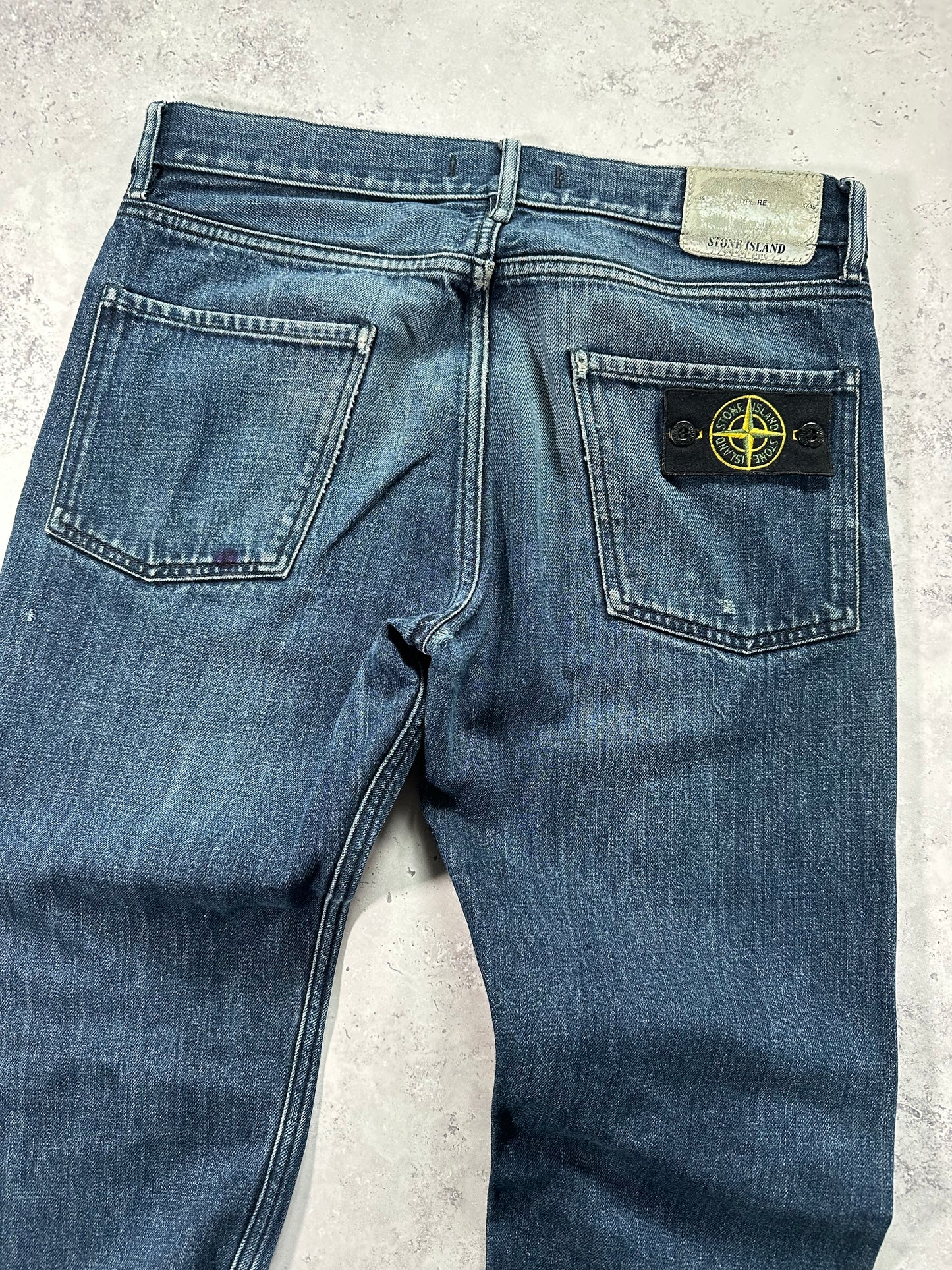 Stone Island 2011 RE-T Straight Fit Denim Jeans (W30-31 L33)
