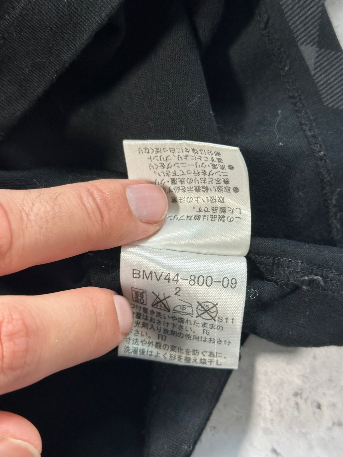 Burberry Black Label 2009 Black Nova Check Longsleeve Tshirt (S)