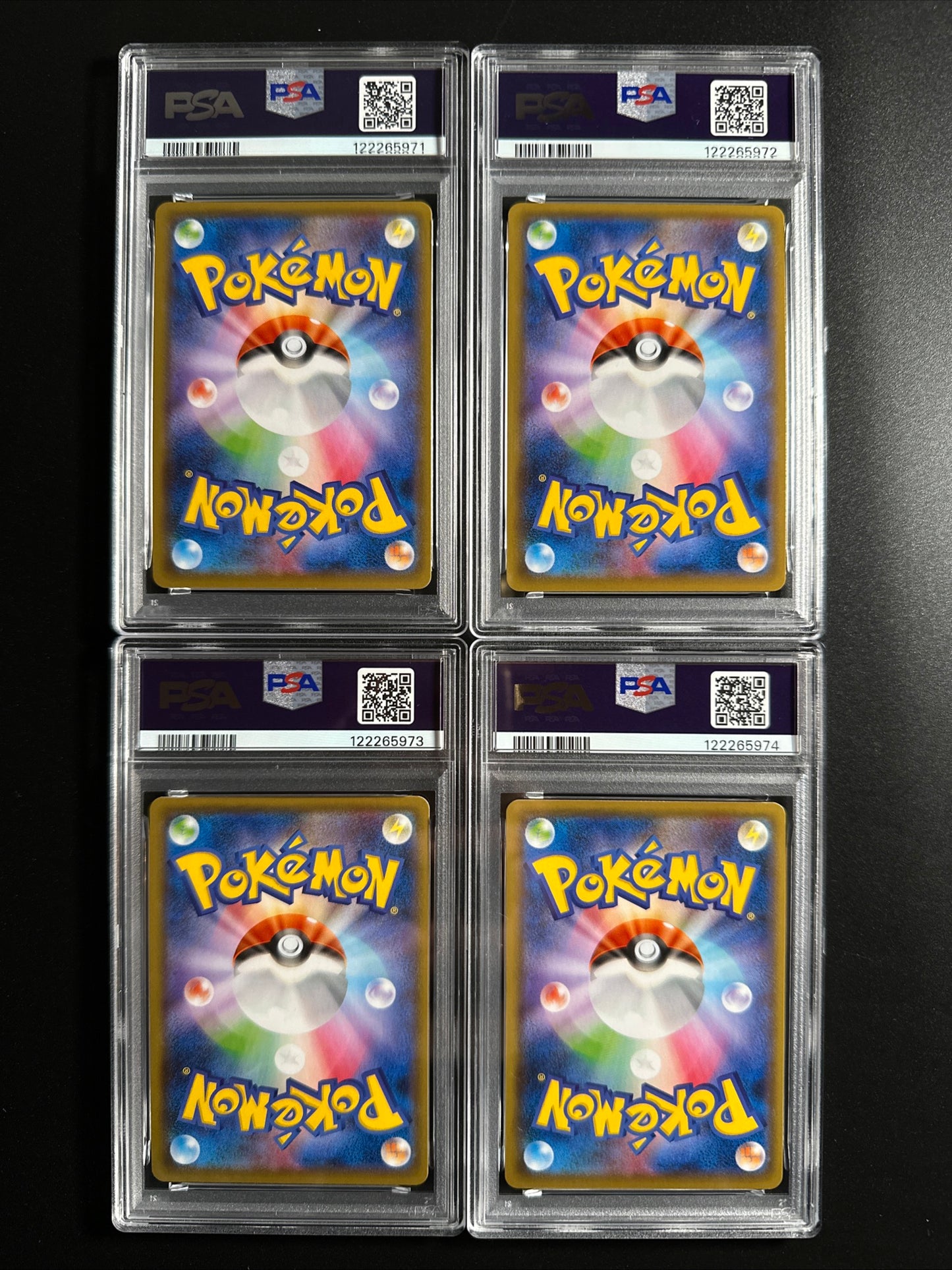 PSA 10 Mewtwo V Union Pokemon SWSH 159-162 Special Collection Sequential Set