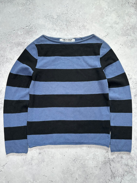 Comme des Garçons AD2005 Striped Spellout Tshirt