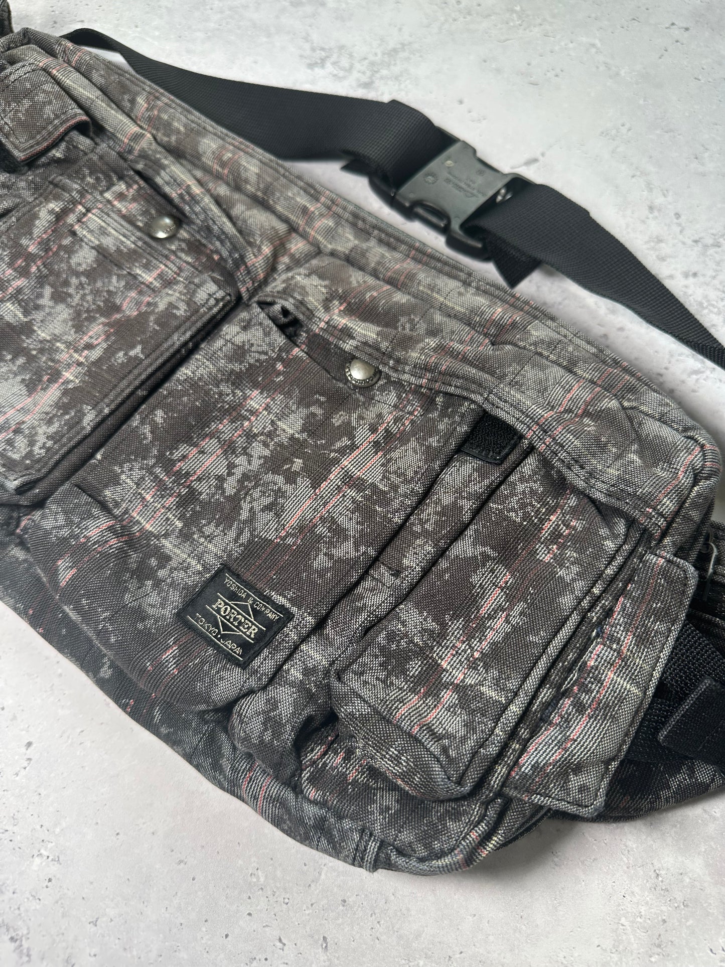Junya Watanabe MAN Comme Des Garçons x Porter Yoshida Digital Camo Multipocket Bag