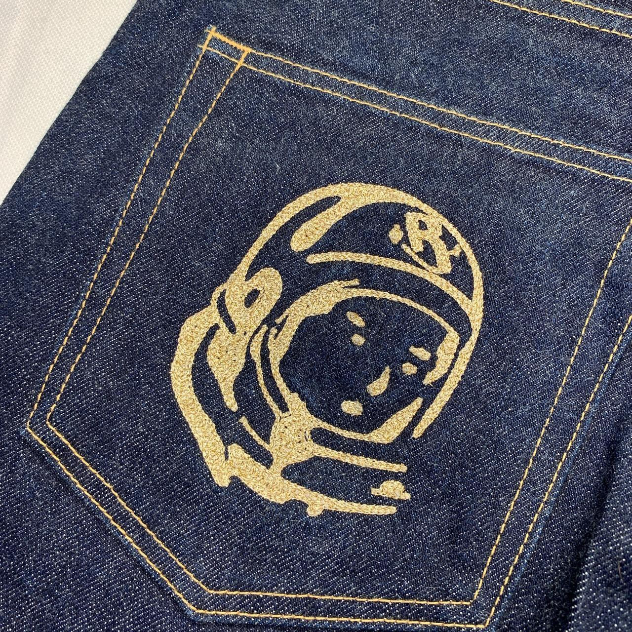 Billionaire Boys Club Embroidered Running Dog Selvedge Jeans