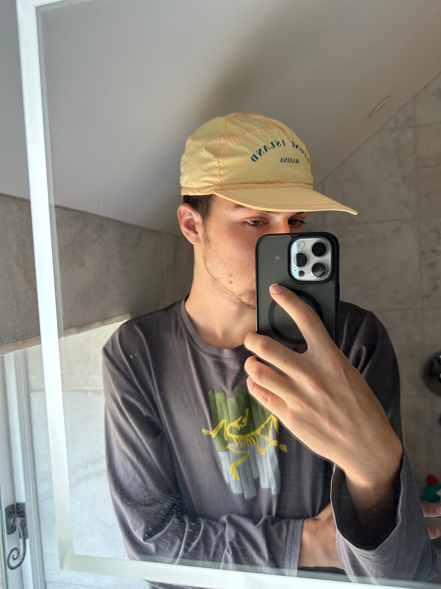 Stone Island Marina Nylon Prasmatico Reflective Cap
