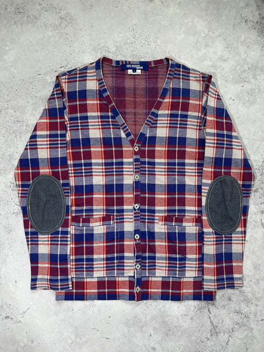 Junya Watanabe MAN Comme des Garçons 2012 Plaid Cardigan (S)