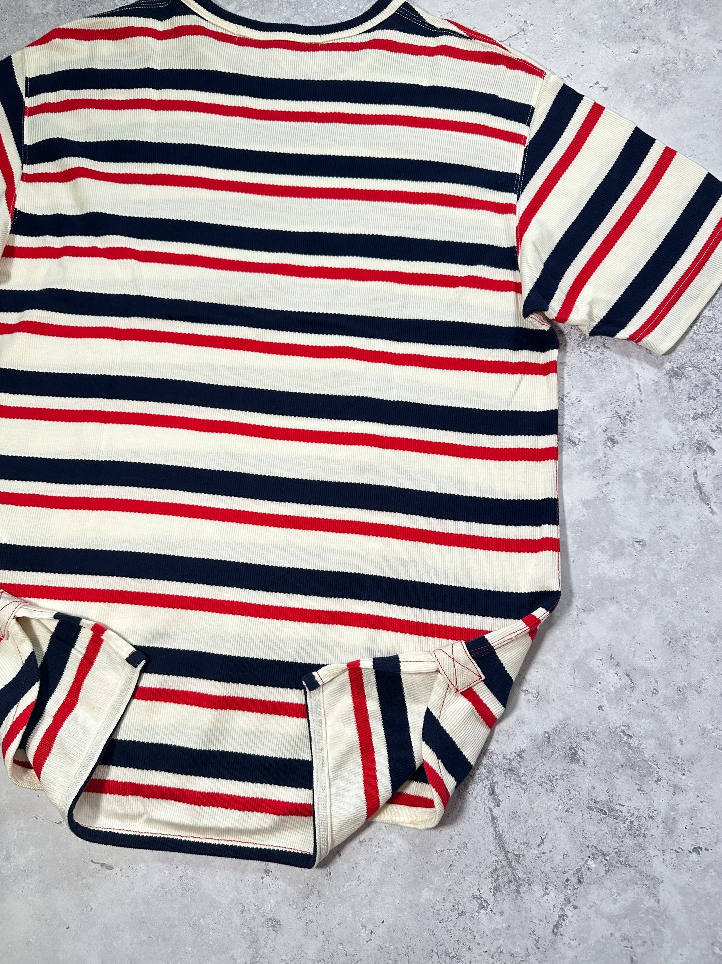 Junya Watanabe MAN Comme Des Garçons AD2017 Striped Knit Tshirt