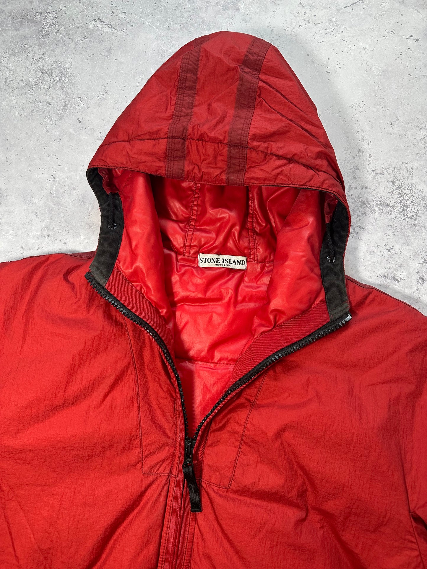 Stone Island AW2009 Mesh Badge Goose Down Puffer Jacket
