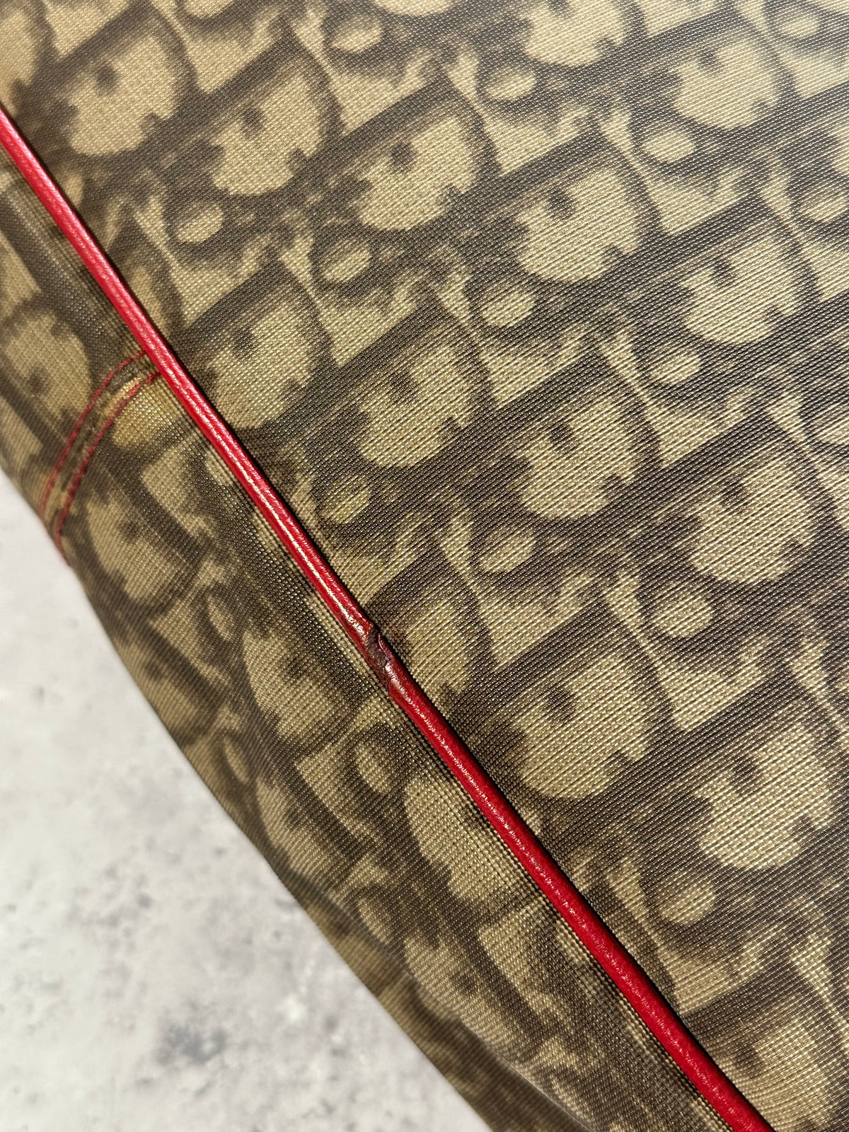 Christian Dior 2004 Rasta Trotter Monogram Messenger Bag by John Galliano