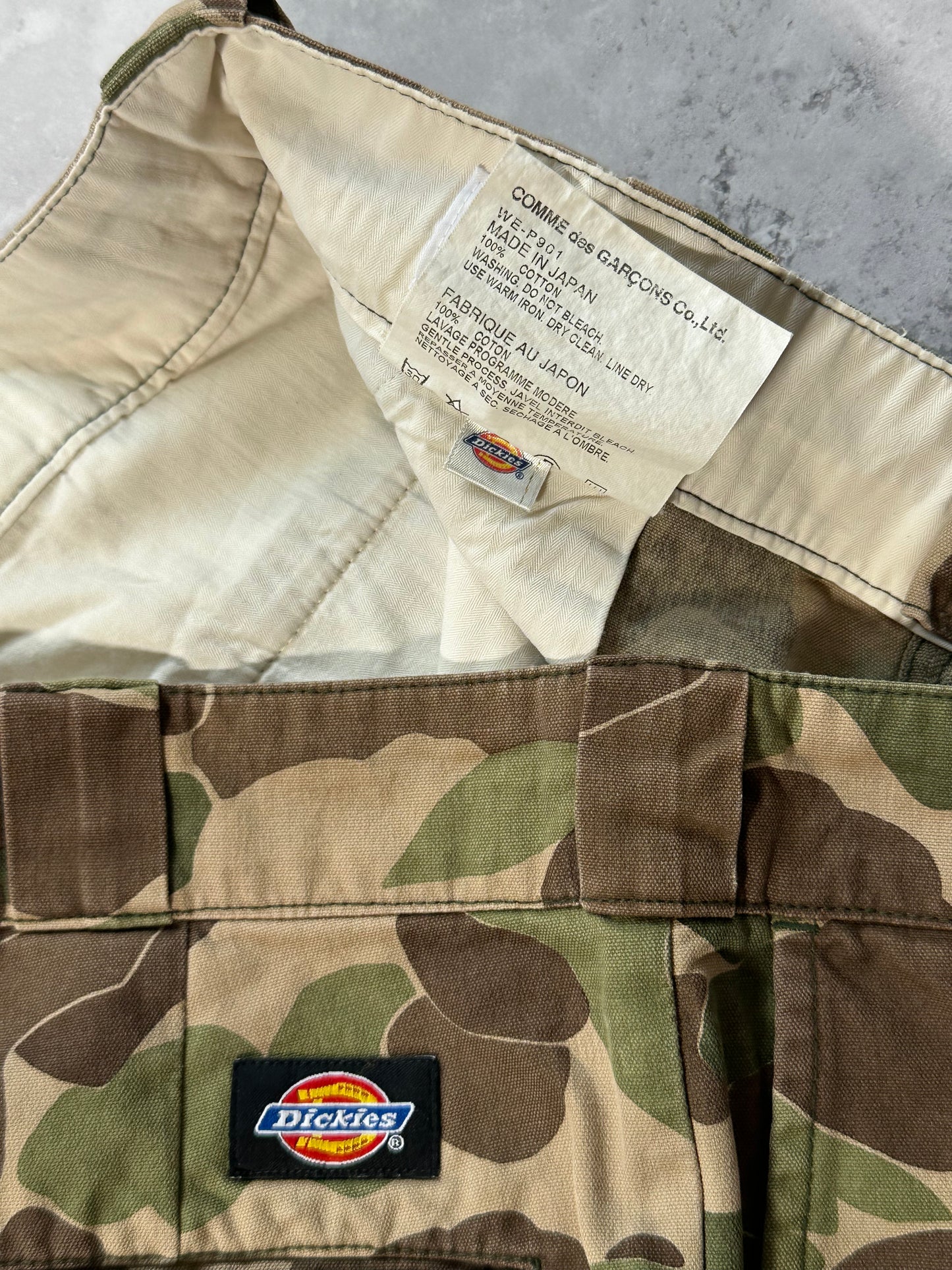 eYe Junya Watanabe MAN Comme des Garçons x Dickies Duck Camo Trousers (W32)