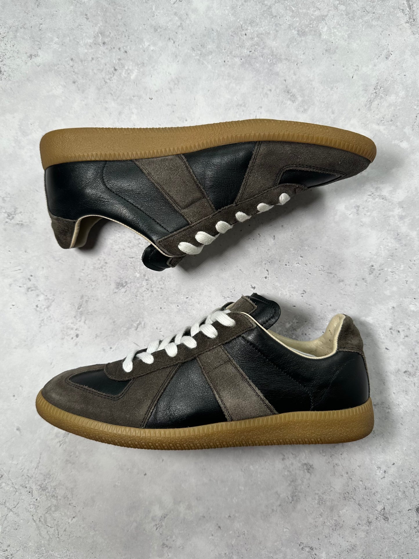 Maison Margiela Coffee GAT Low Sneakers (EU 40 / UK 6 / US 7, insole 26.5cm=EU41)
