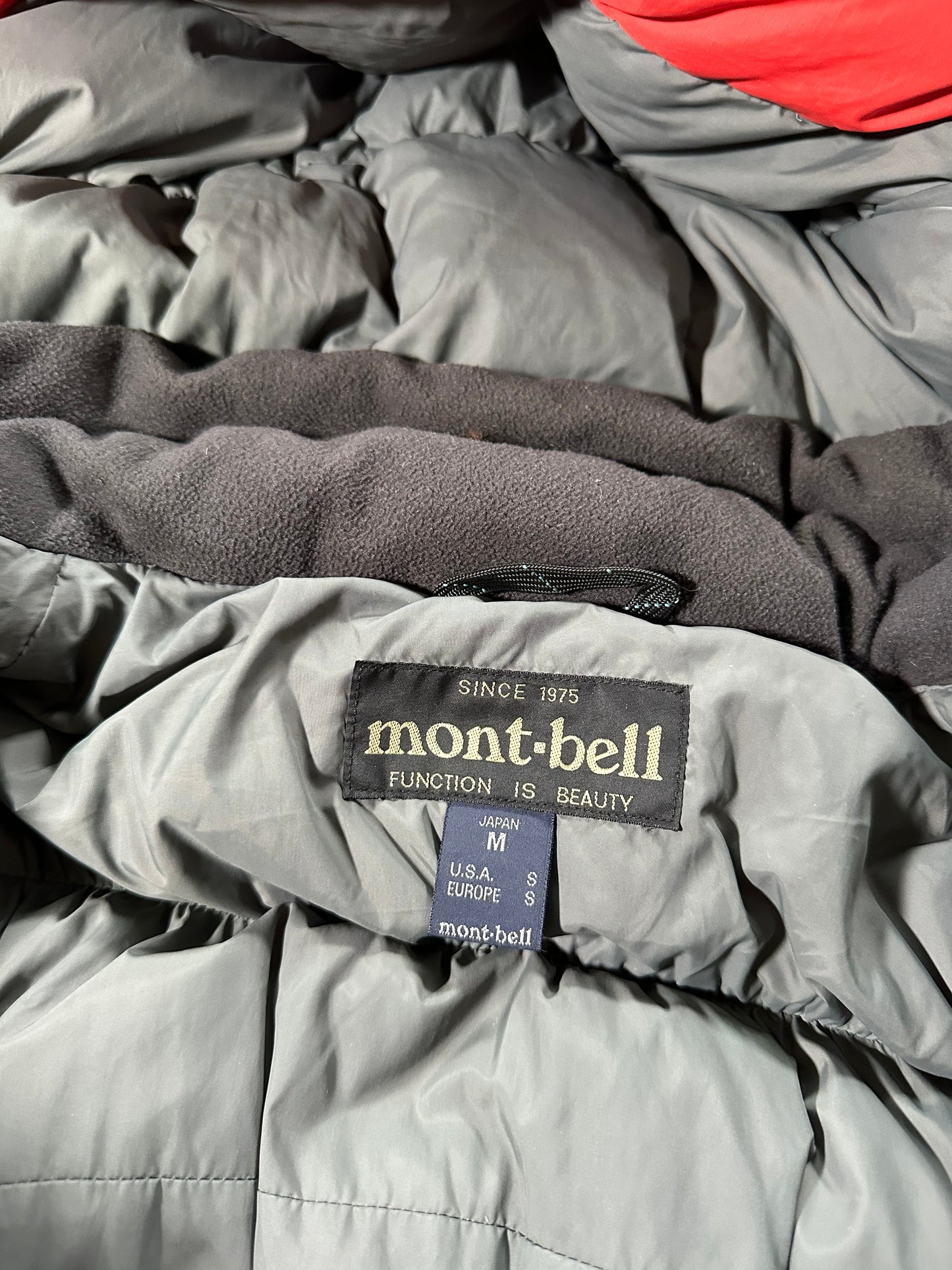 Montbell Goose Down Expedition Puffer Jacket Parka (L)