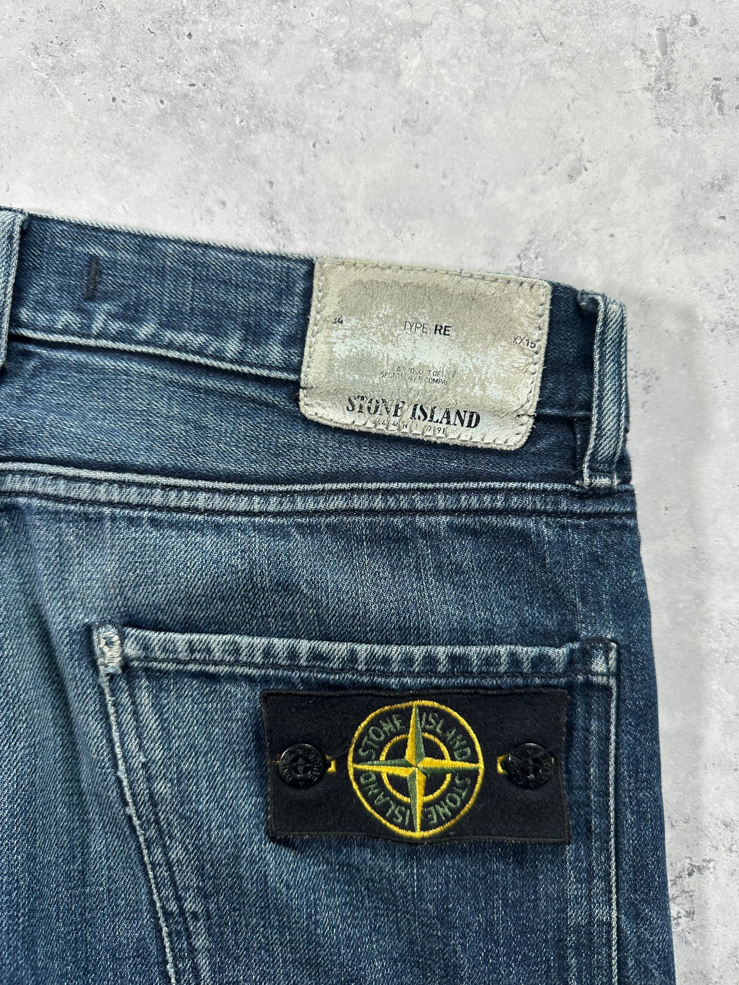 Stone Island 2011 RE-T Straight Fit Denim Jeans (W30-31 L33)