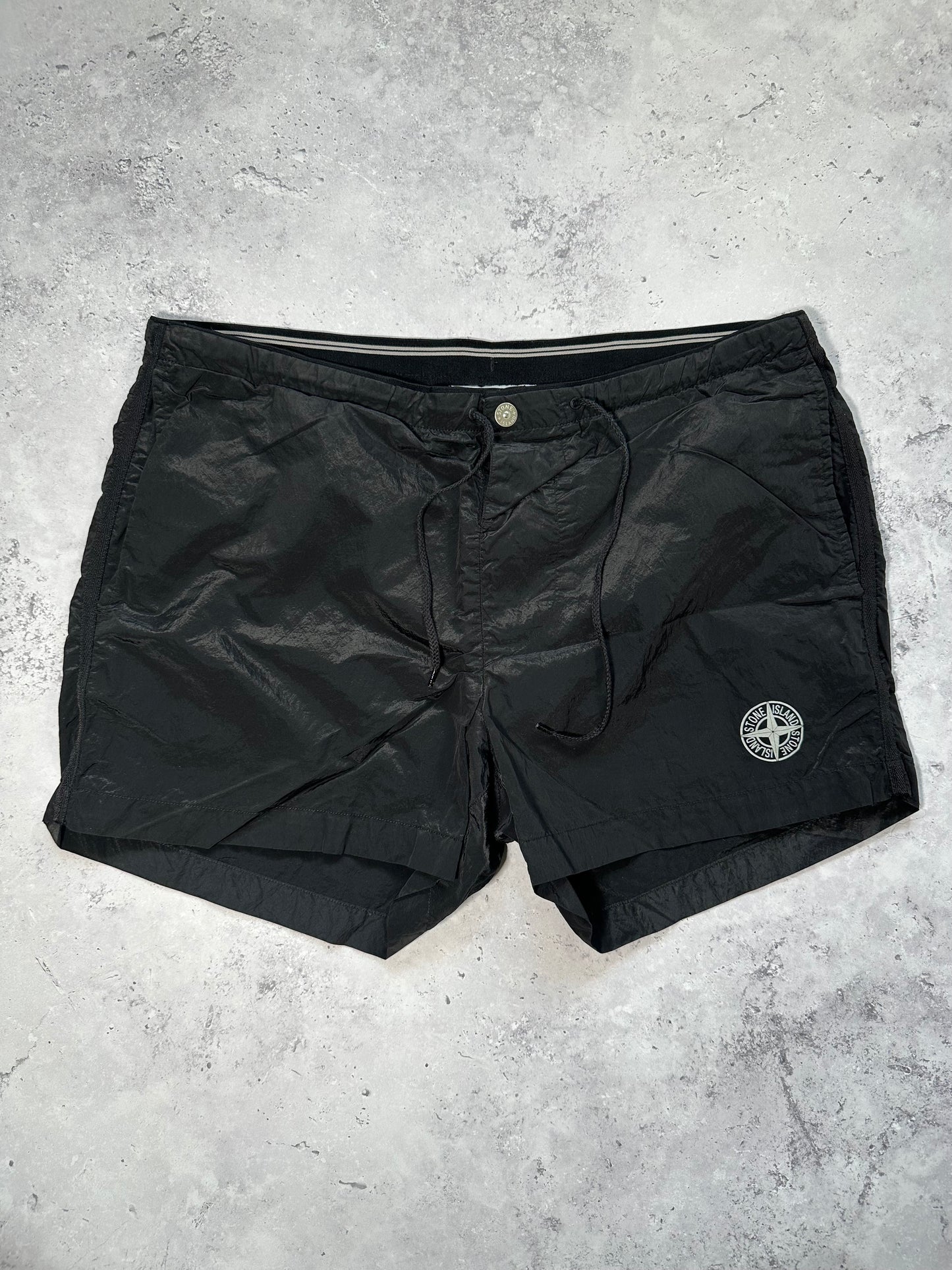 Stone Island 2009 Nylon Shimmer Deck Shorts [W34]