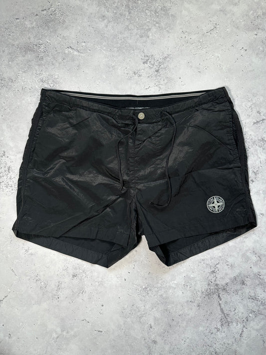 Stone Island 2009 Nylon Shimmer Deck Shorts [W34]