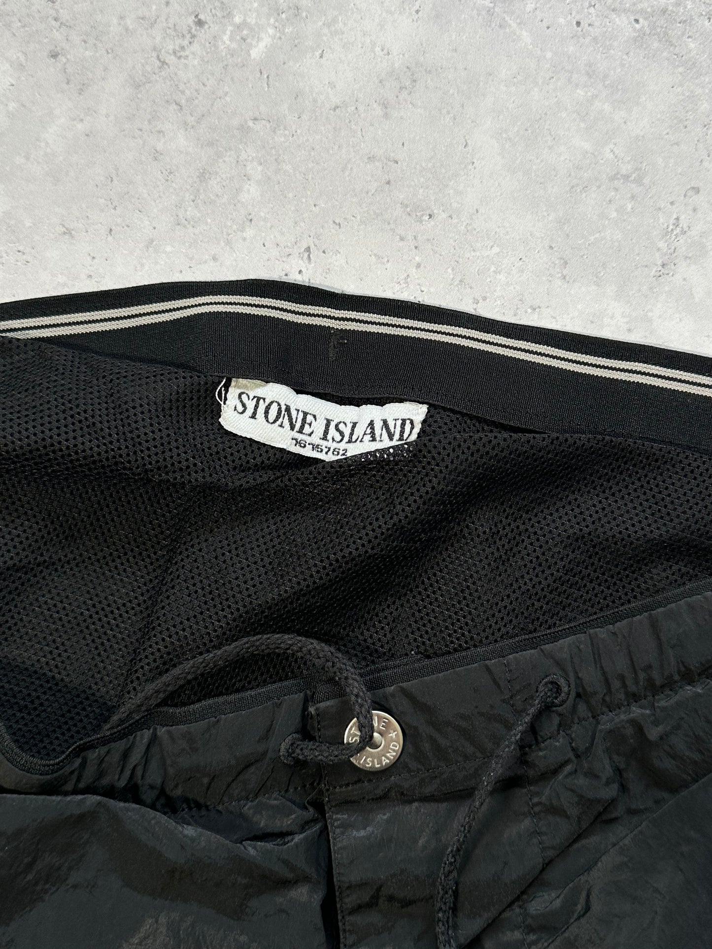 Stone Island 2009 Nylon Shimmer Deck Shorts [W34]