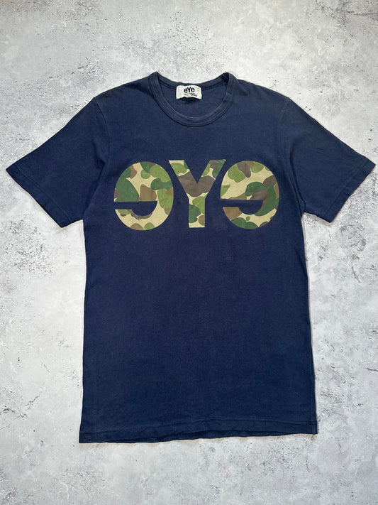 eYe Junya Watanabe MAN Comme Des Garçons AD2014 Camo Spellout Tshirt (M)