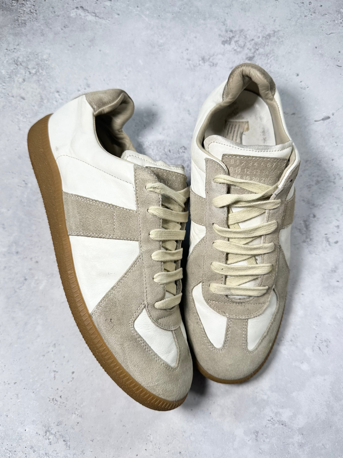 Maison Margiela OG White GAT Low Sneakers (EU42 / UK8 / US9)