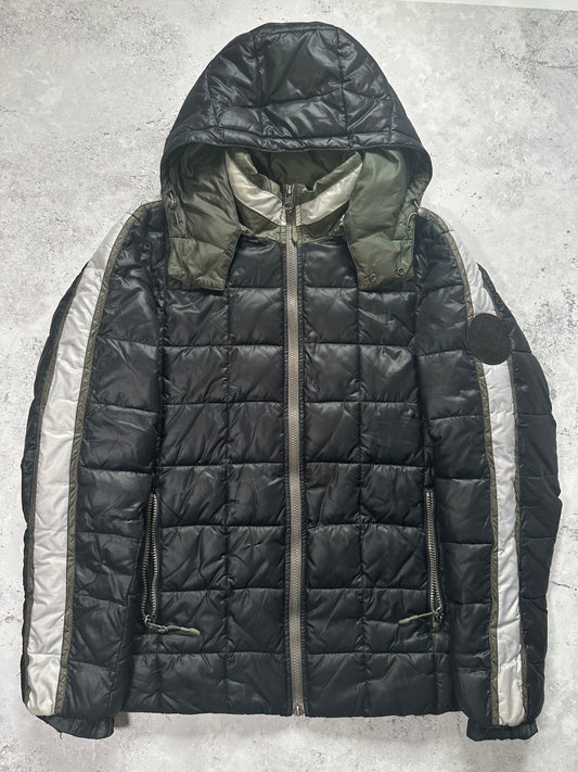 Armani Jeans 2000s Square Stitch Down Puffer Jacket (L/M)