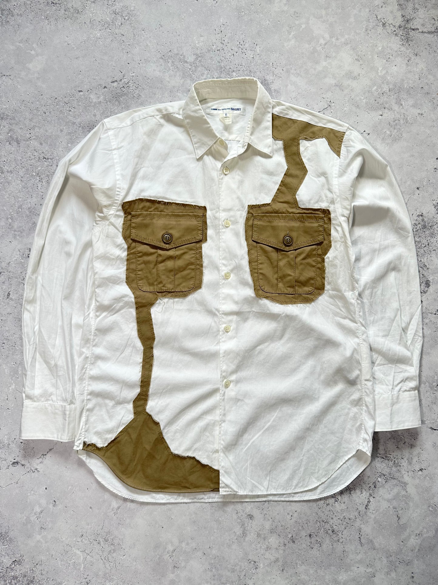 *Runway* Comme des Garçons Shirt SS2017 Double Pocket Longsleeve Shirt (fits S-M)