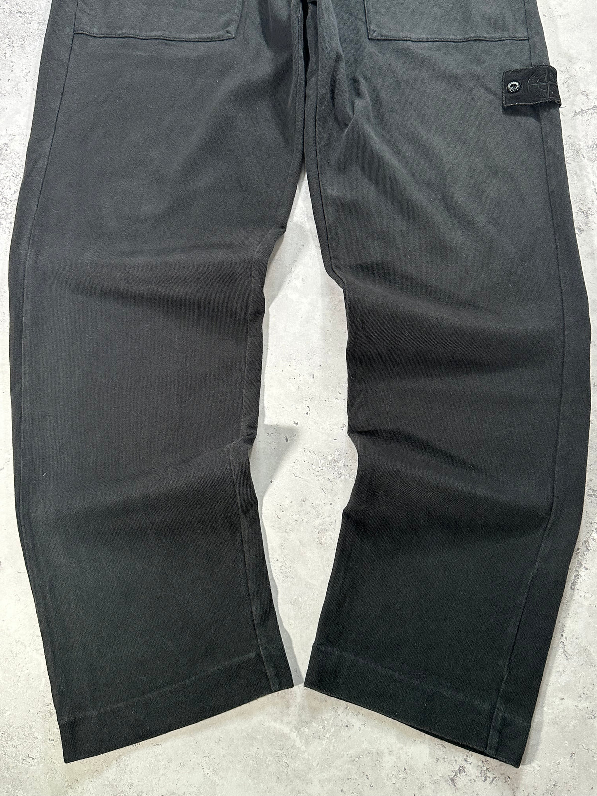 Stone Island 2023 Black Ghost Sweatpants Joggers (XL)