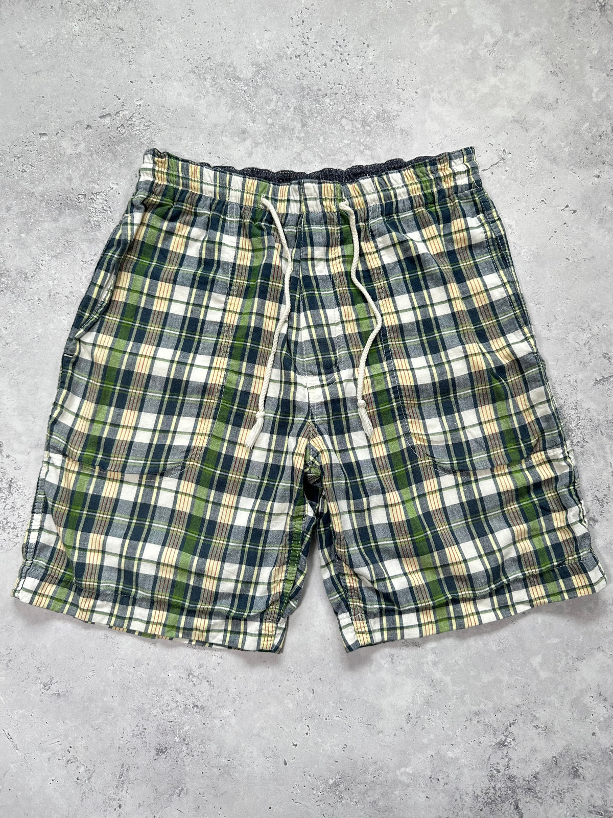 eYe Junya Watanabe Comme des Garçons AD2014 Plaid Shorts (XS fitting Waist 28-31”)