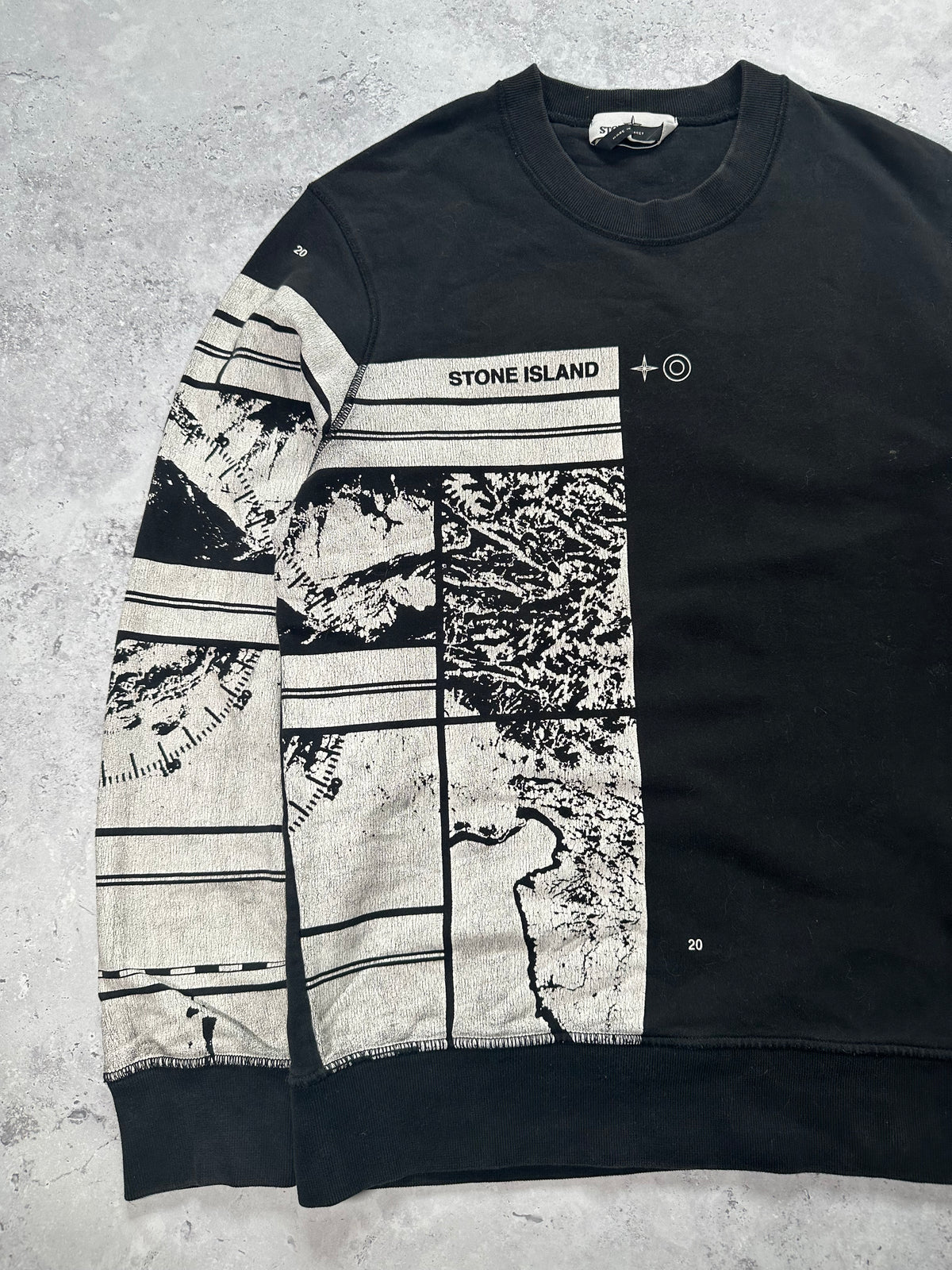 Stone Island AW2020 Mural Graphic Sweatshirt (M)