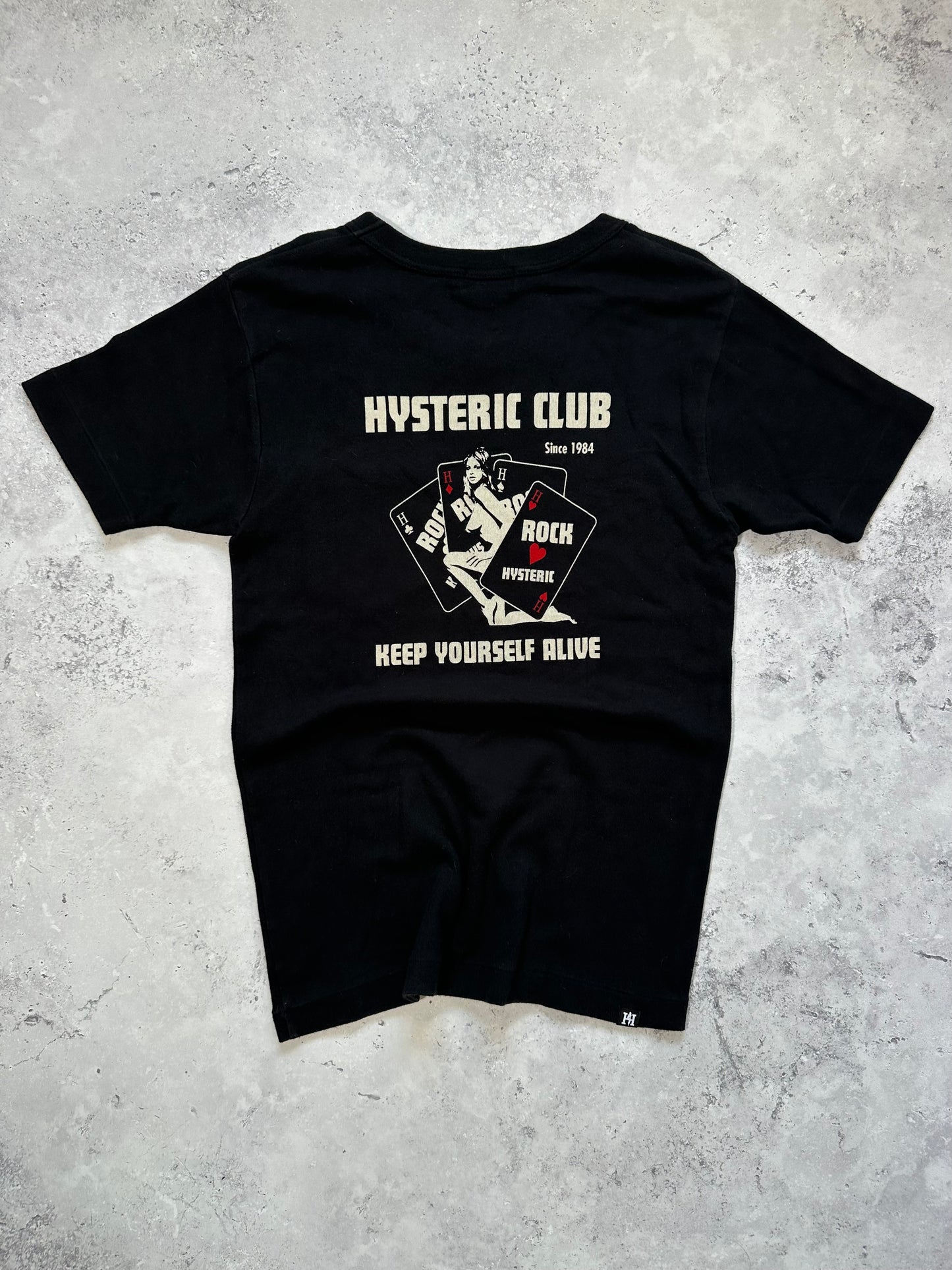 Hysteric Glamour 2021 Hysteric Club Graphic Pocket T-Shirt (S)