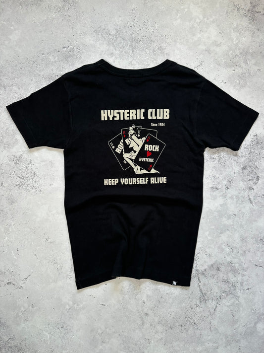 Hysteric Glamour 2021 Hysteric Club Graphic Pocket T-Shirt (S)