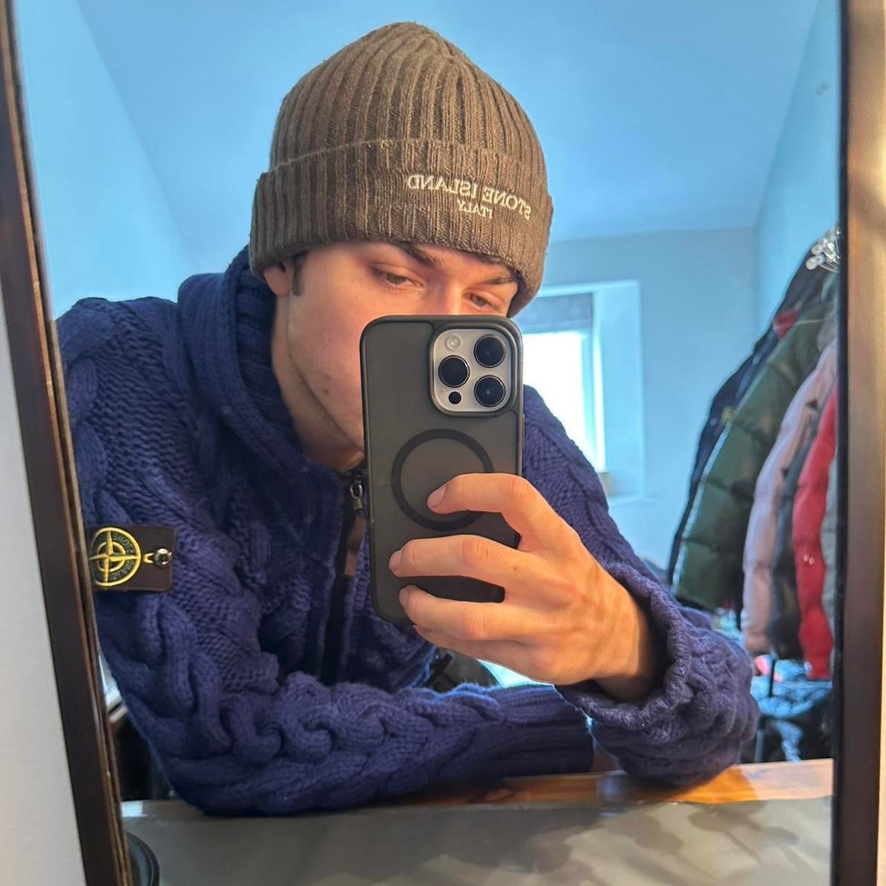 Stone Island Italy 2005 Ribbed Beanie