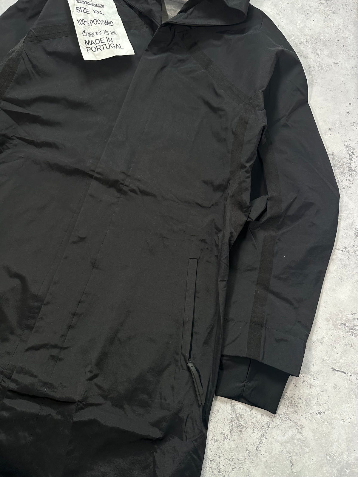 11 by Boris Bidjan Saberi Taped Seam Technical Shell Parka Jacket (XXL)