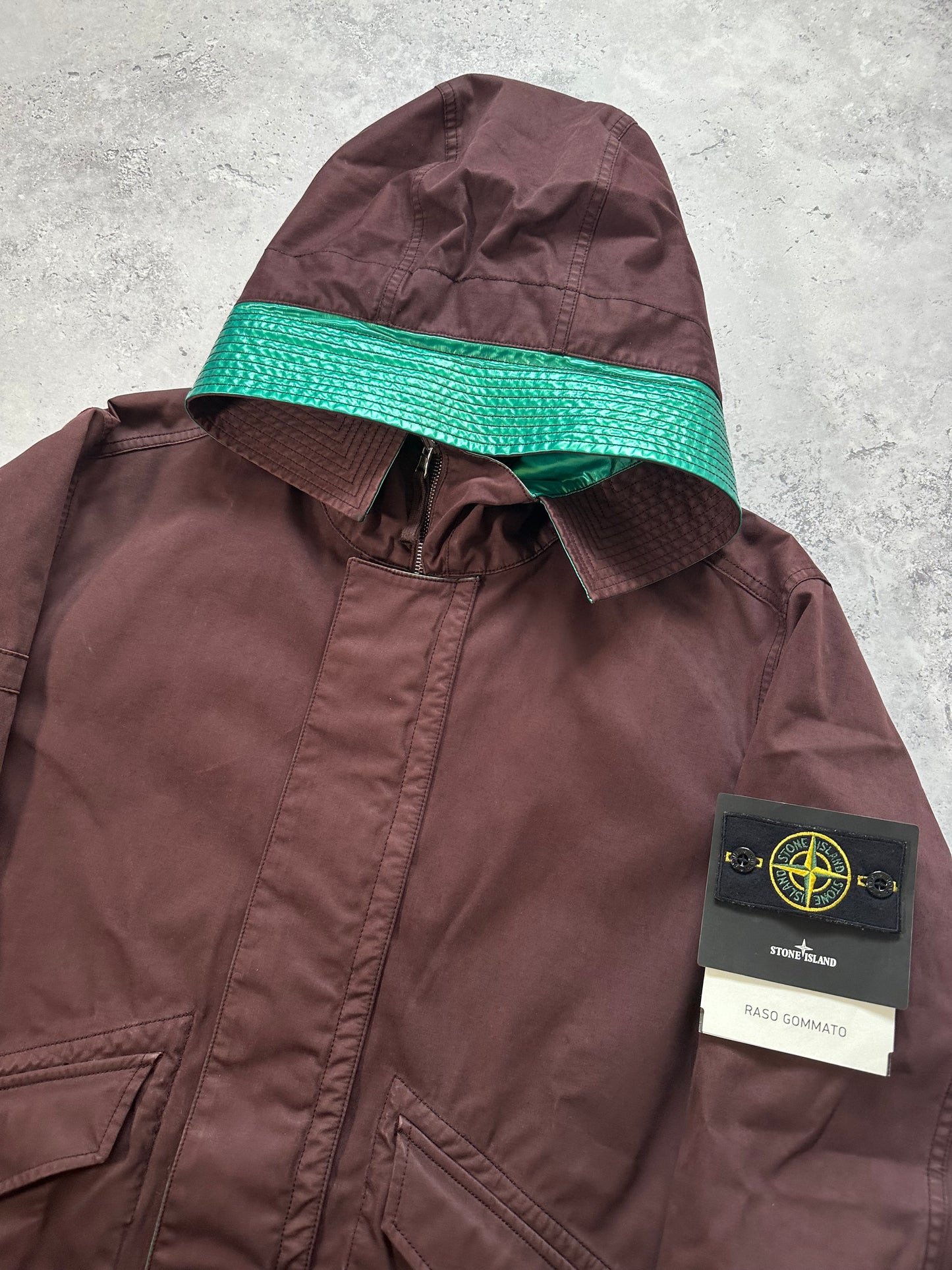 Stone Island AW2015 Raso Gommato Reversible ‘Spaceman’ Jacket