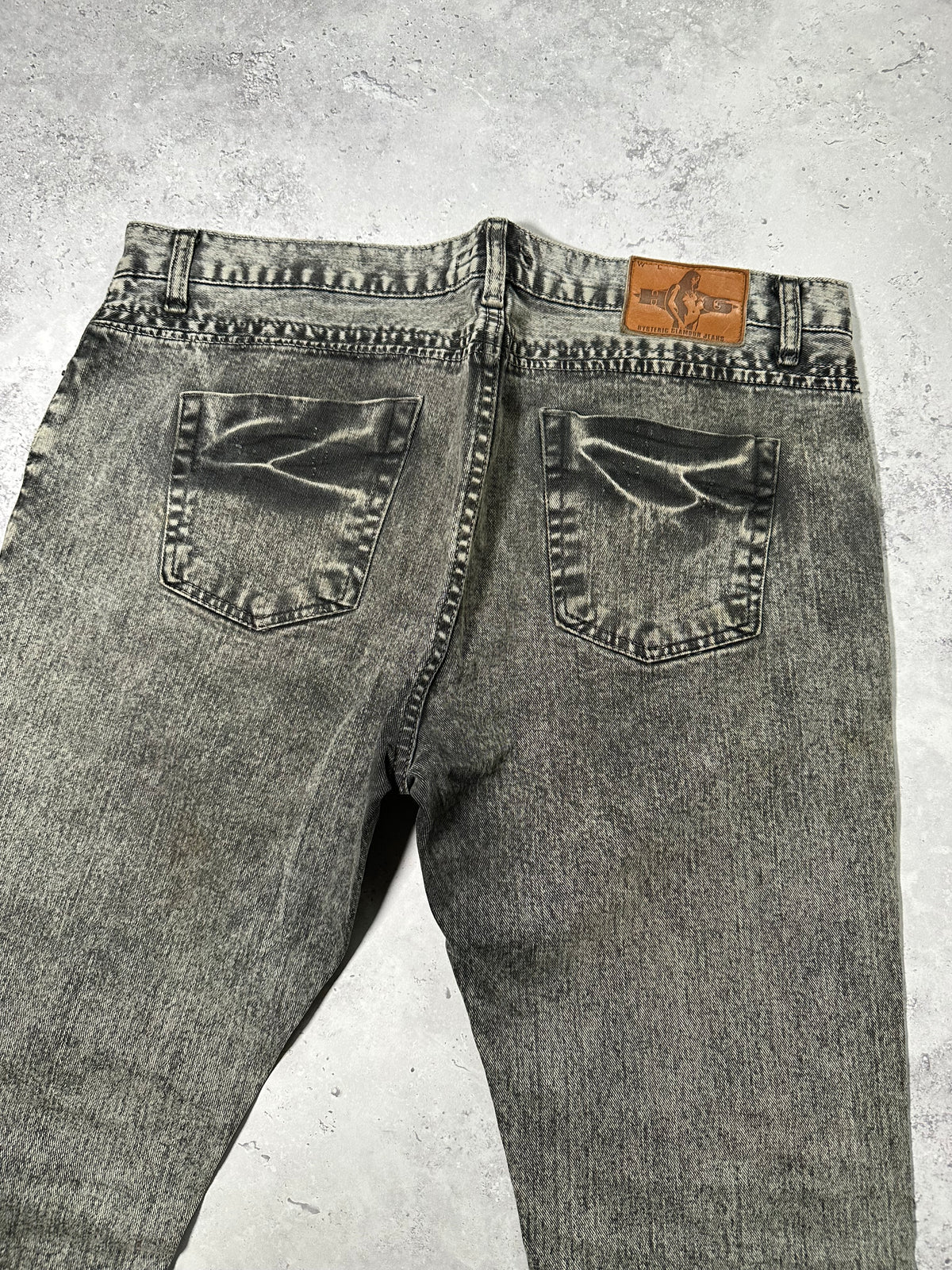 Hysteric Glamour HG Acid Wash Japanese Denim Jeans (L - 34x32)