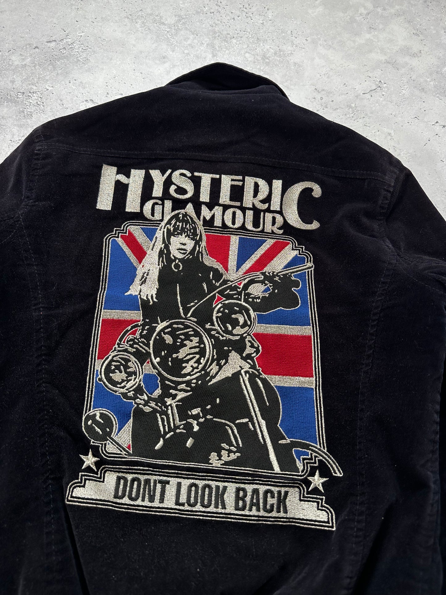 Hysteric Glamour 2006 ‘Don’t Look Back’ Union Jack Bomber Jacket (S)