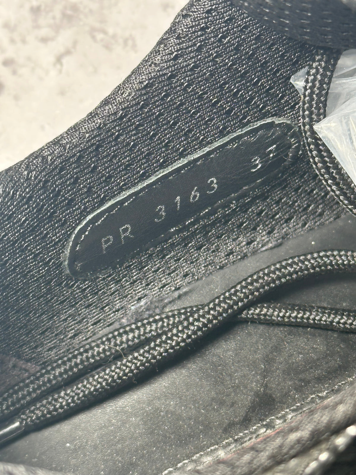 Prada Linea Rossa America’s Cup Full Leather Sneakers in Patent Black (UK5-5.5/EU38-38.5/ US6-6.5)