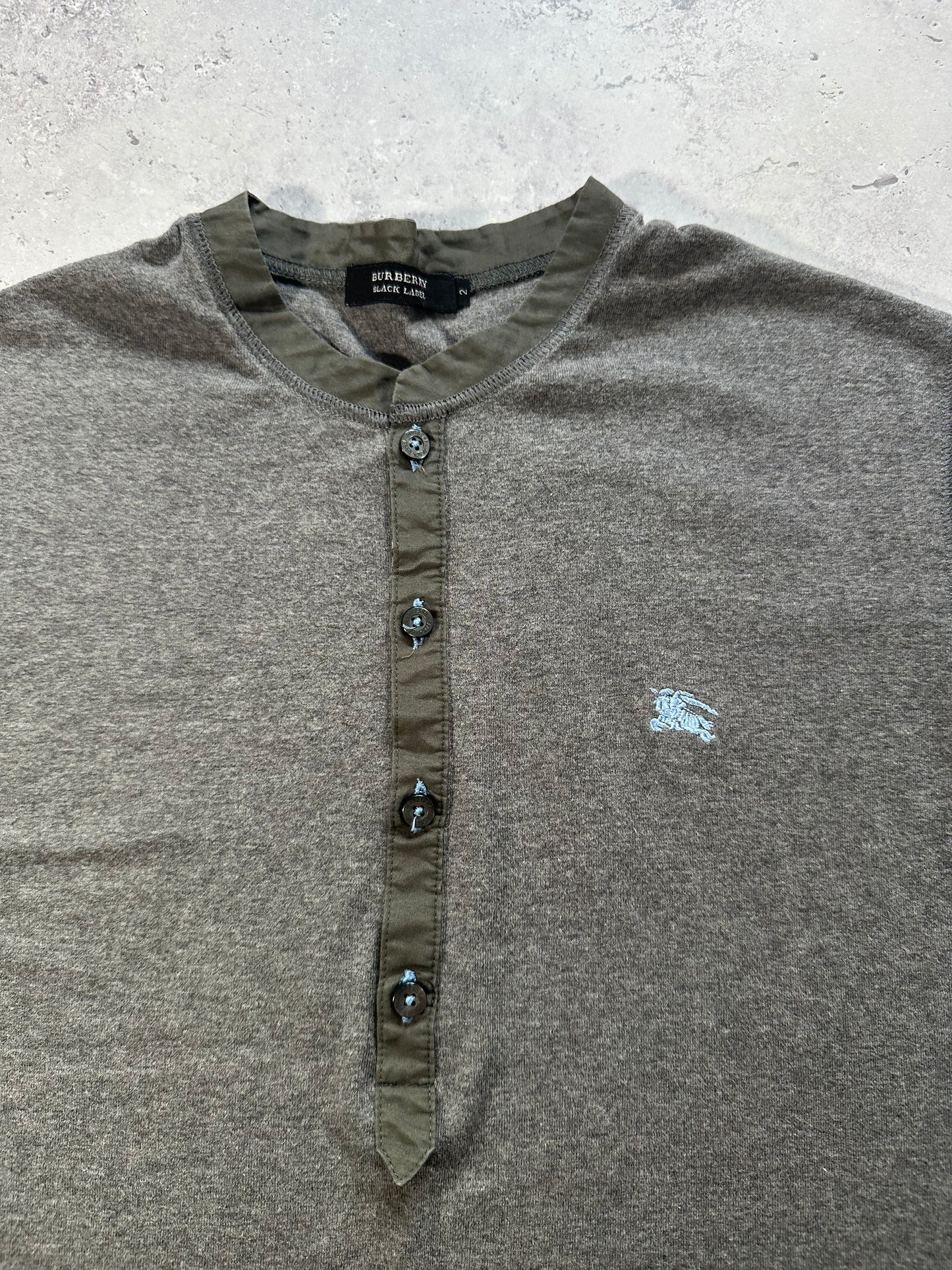Burberry Black Label 2007 Henley T-shirt (S)