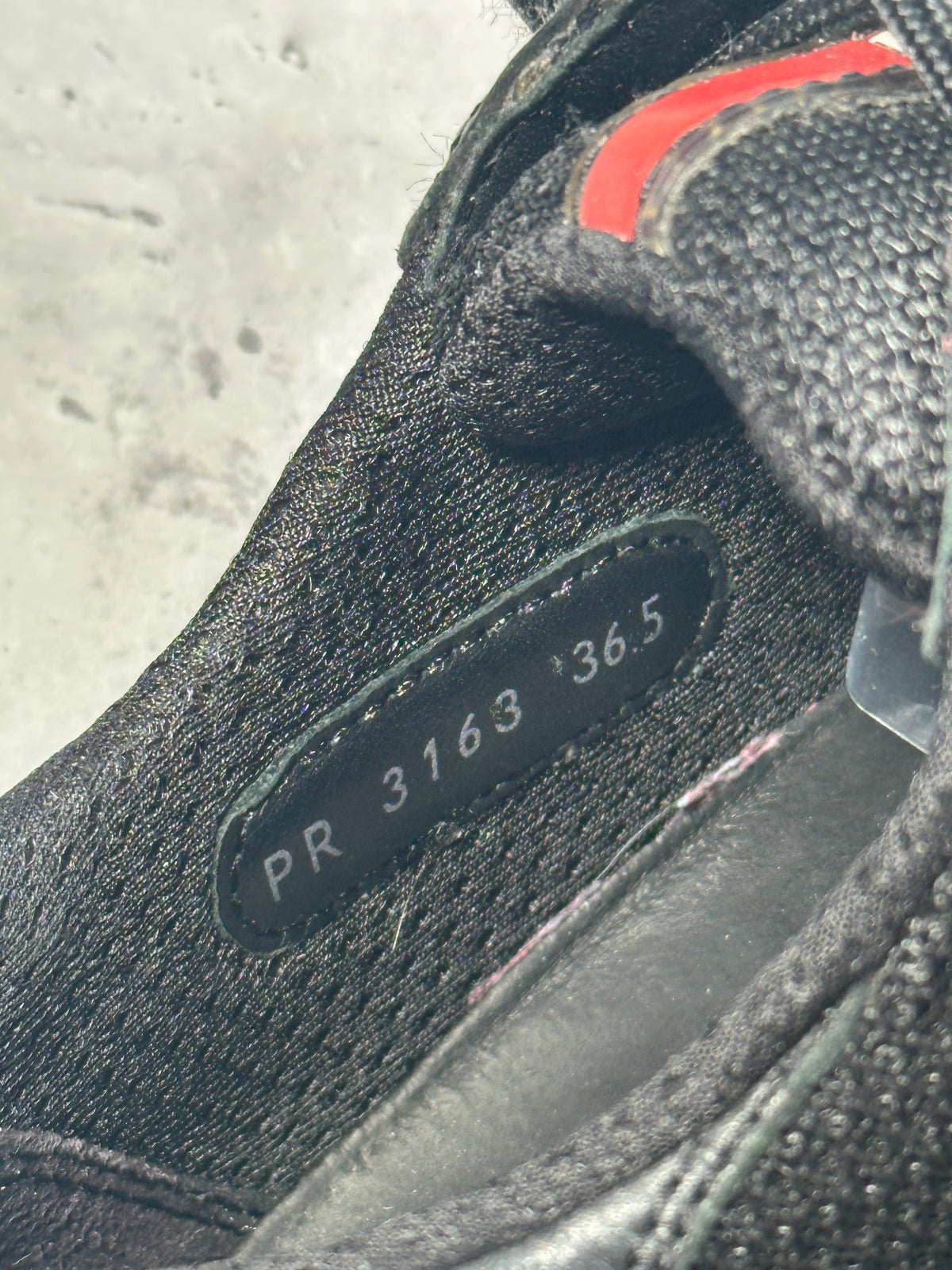 Prada Linea Rossa America’s Cup Sneakers in Black (UK5/EU37.5-38/US6)