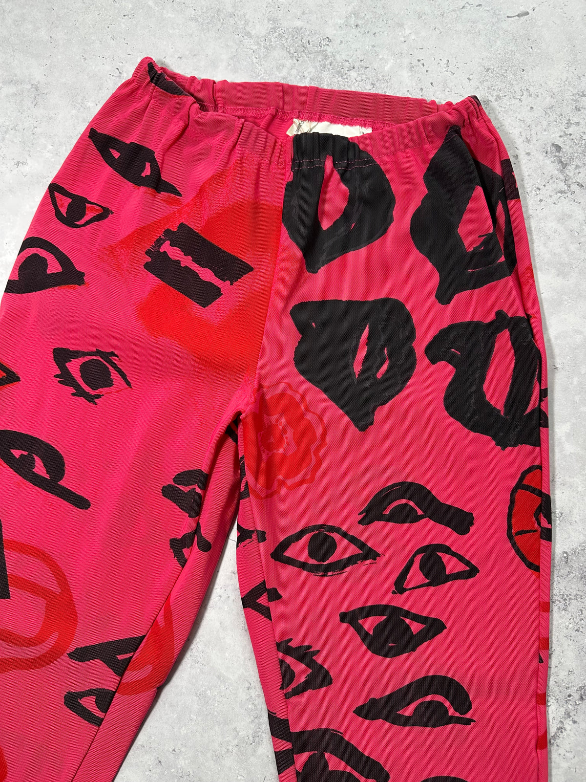 *Runway* Comme des Garçons AD2000 Eye Print Trousers