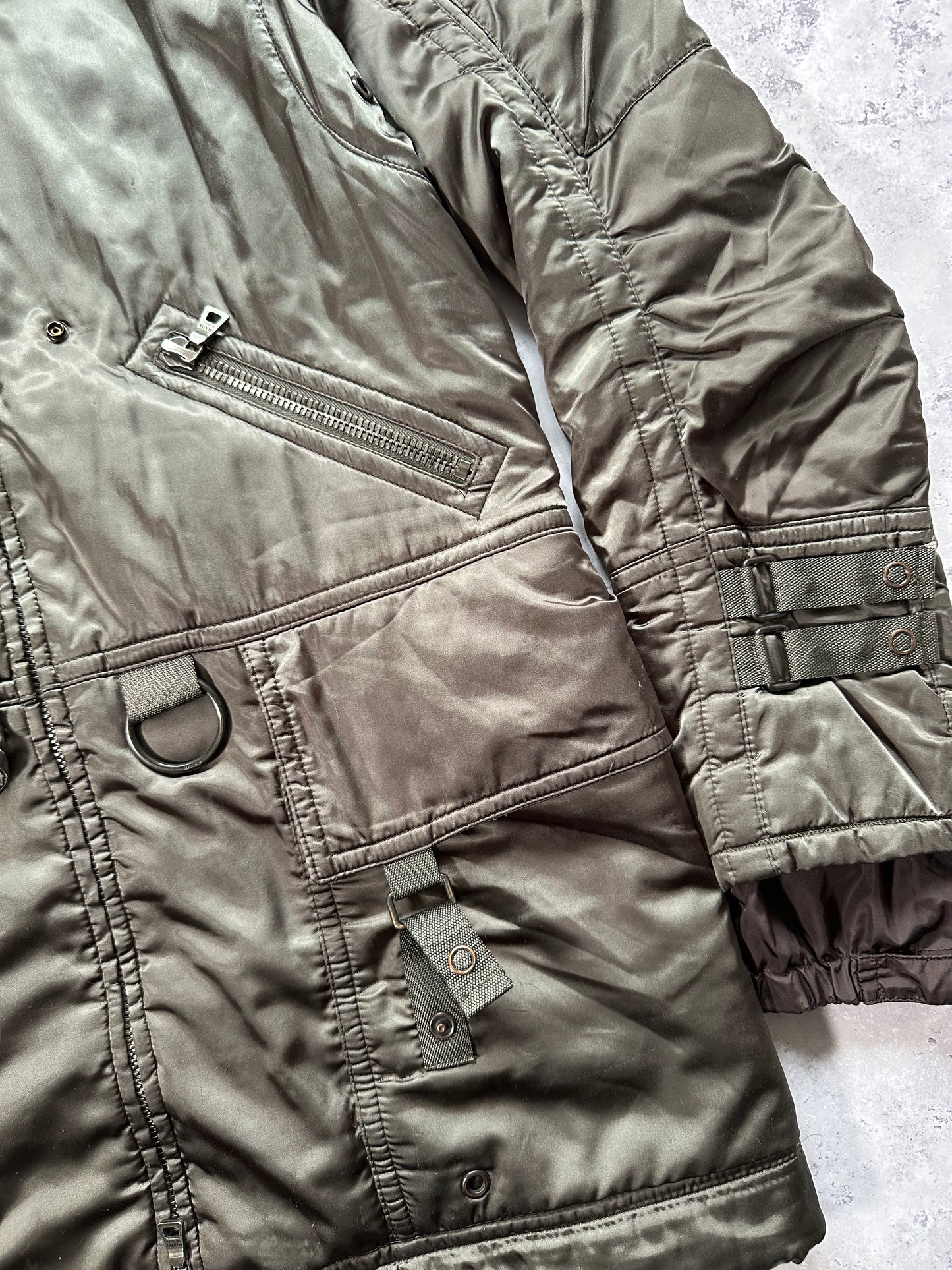 Prada Sport 2003 Astro Bondage Utility Jacket (S)