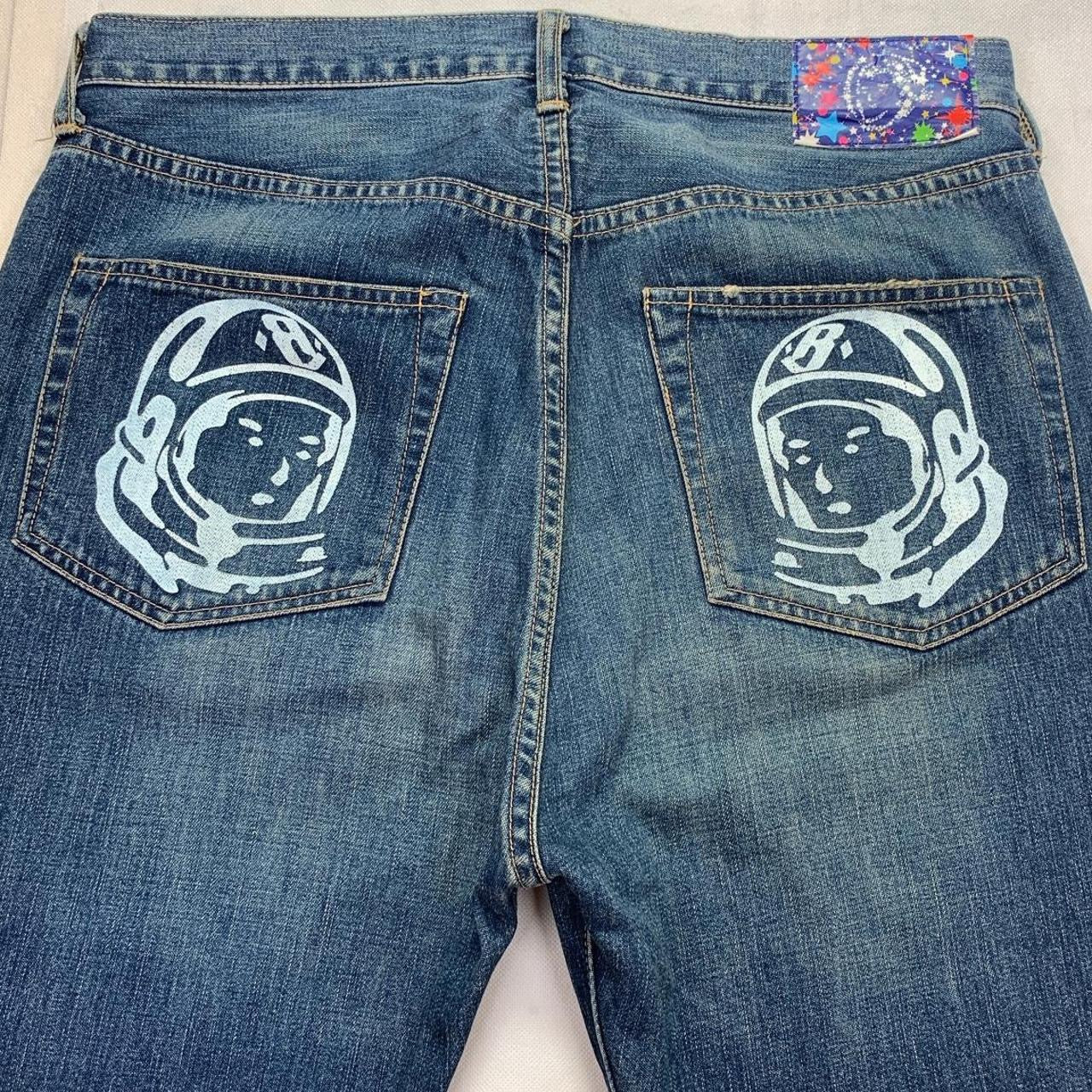 Billionaire Boys Club White Running Dog Jeans