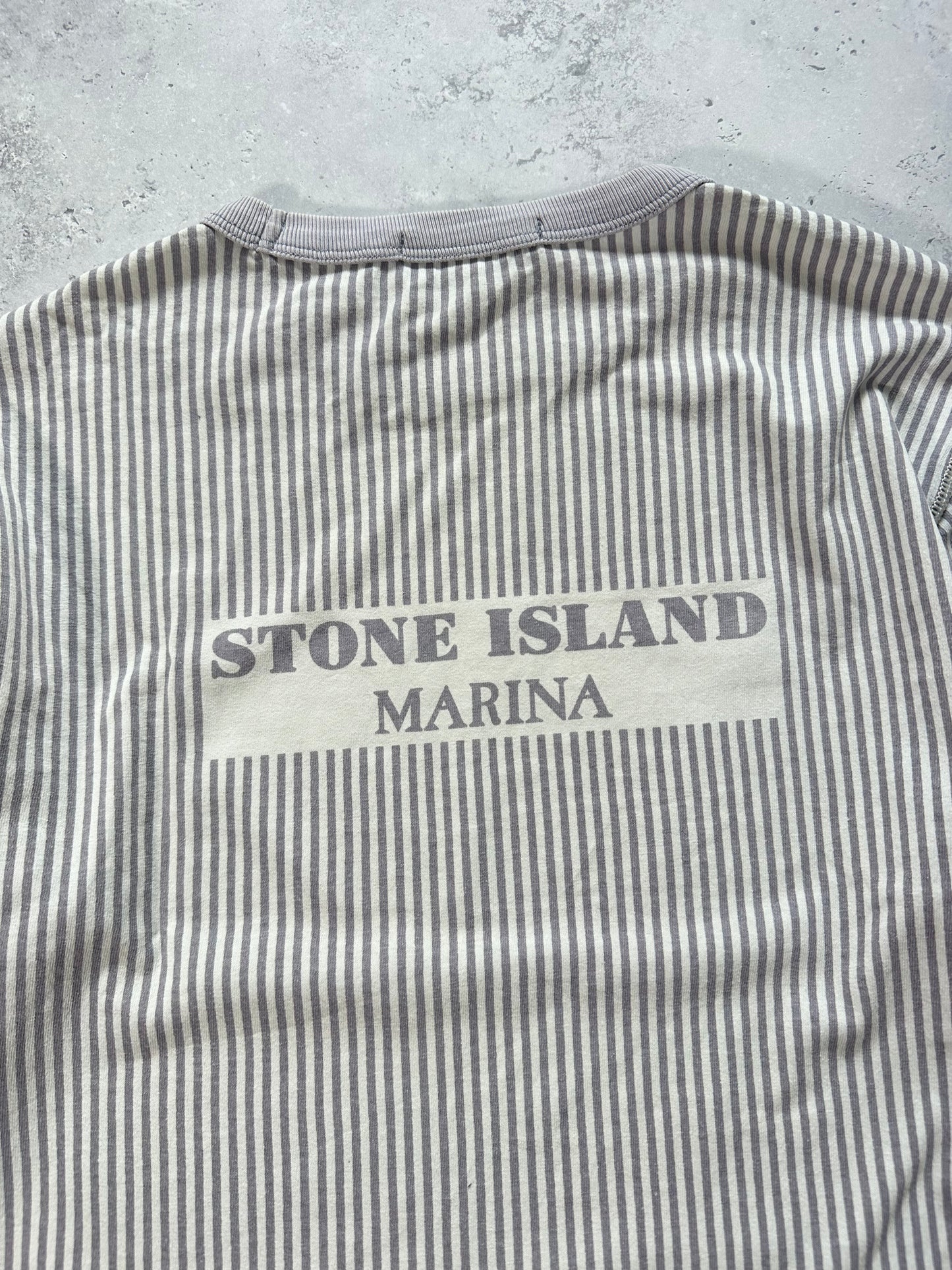 Stone Island Marina Striped Longsleeve Tshirt