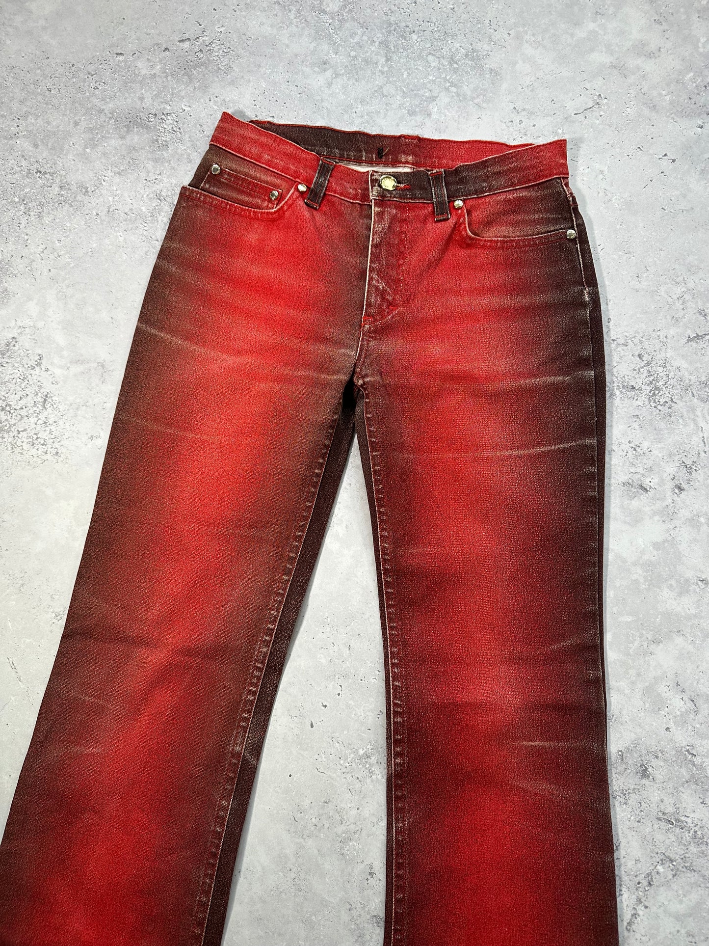 Roberto Cavalli 2002 Gradient Jeans / Trousers (XS)