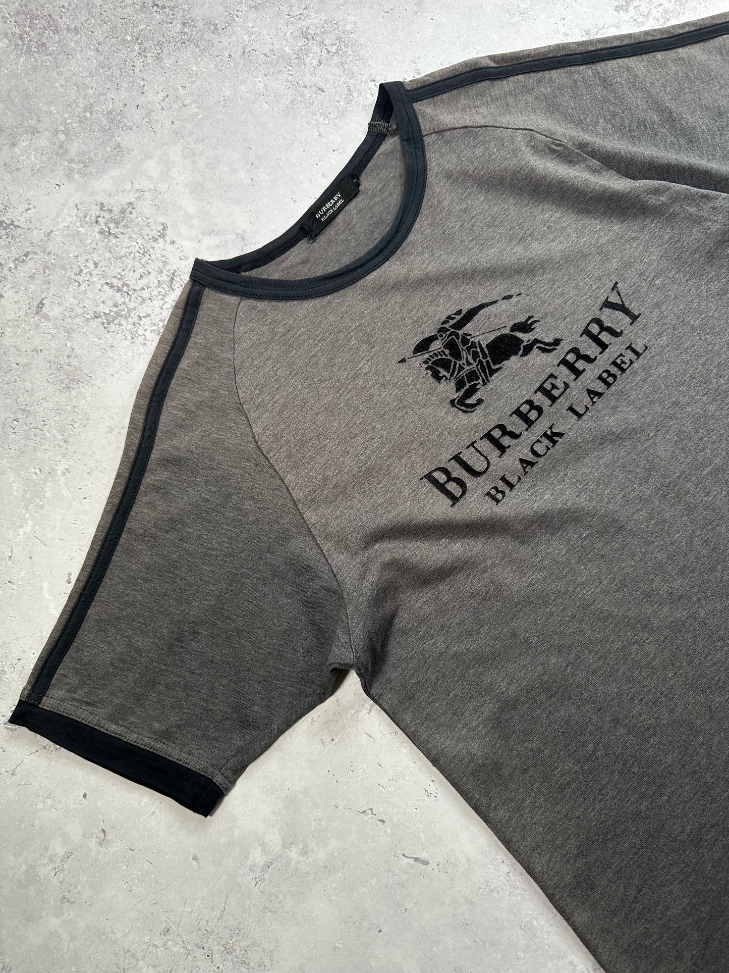 Burberry Black Label 2006 No. 8 Spellout T-Shirt (M)