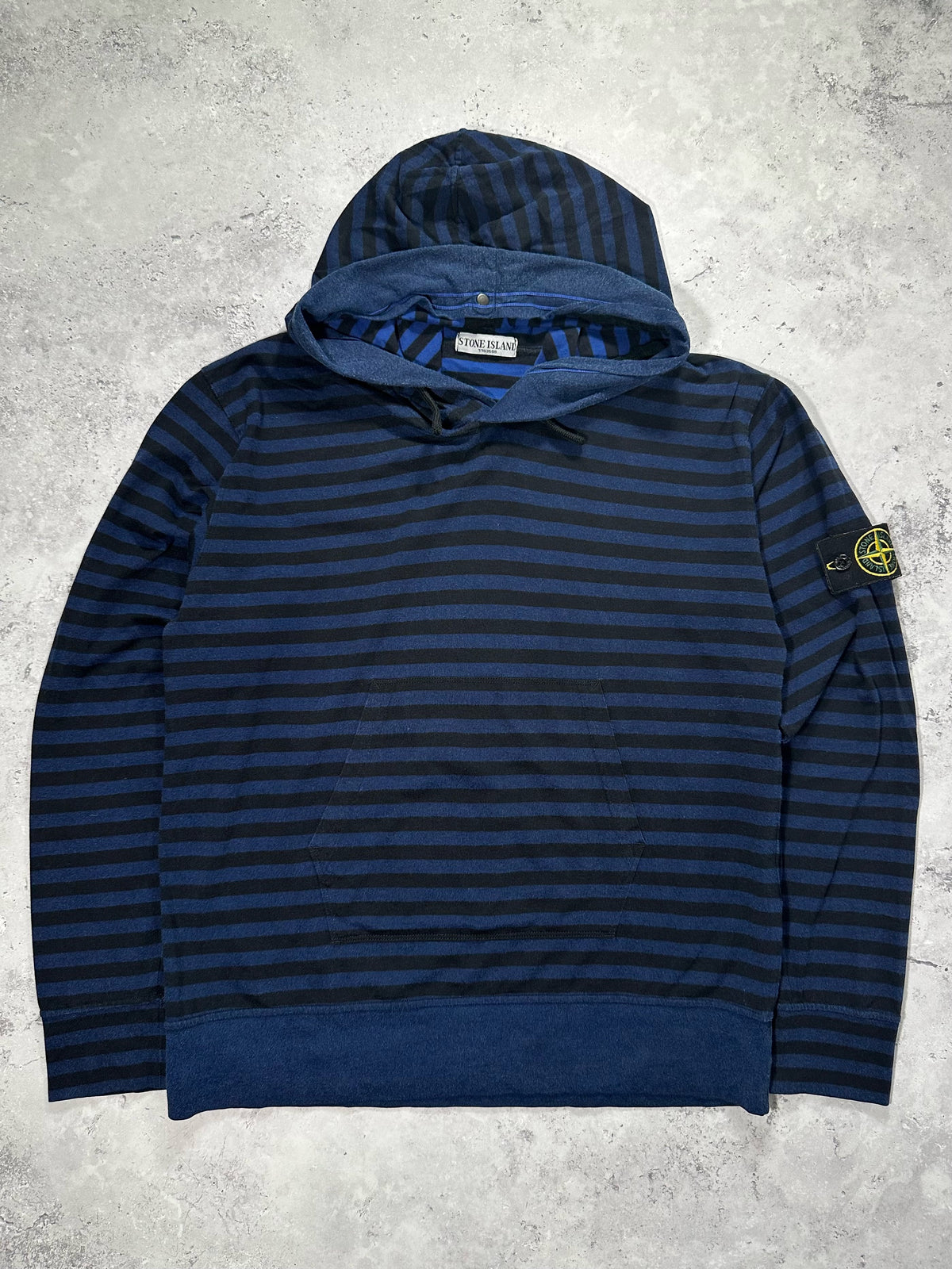 Stone Island SS2008 Striped Hoodie by Paul Harvey (M)