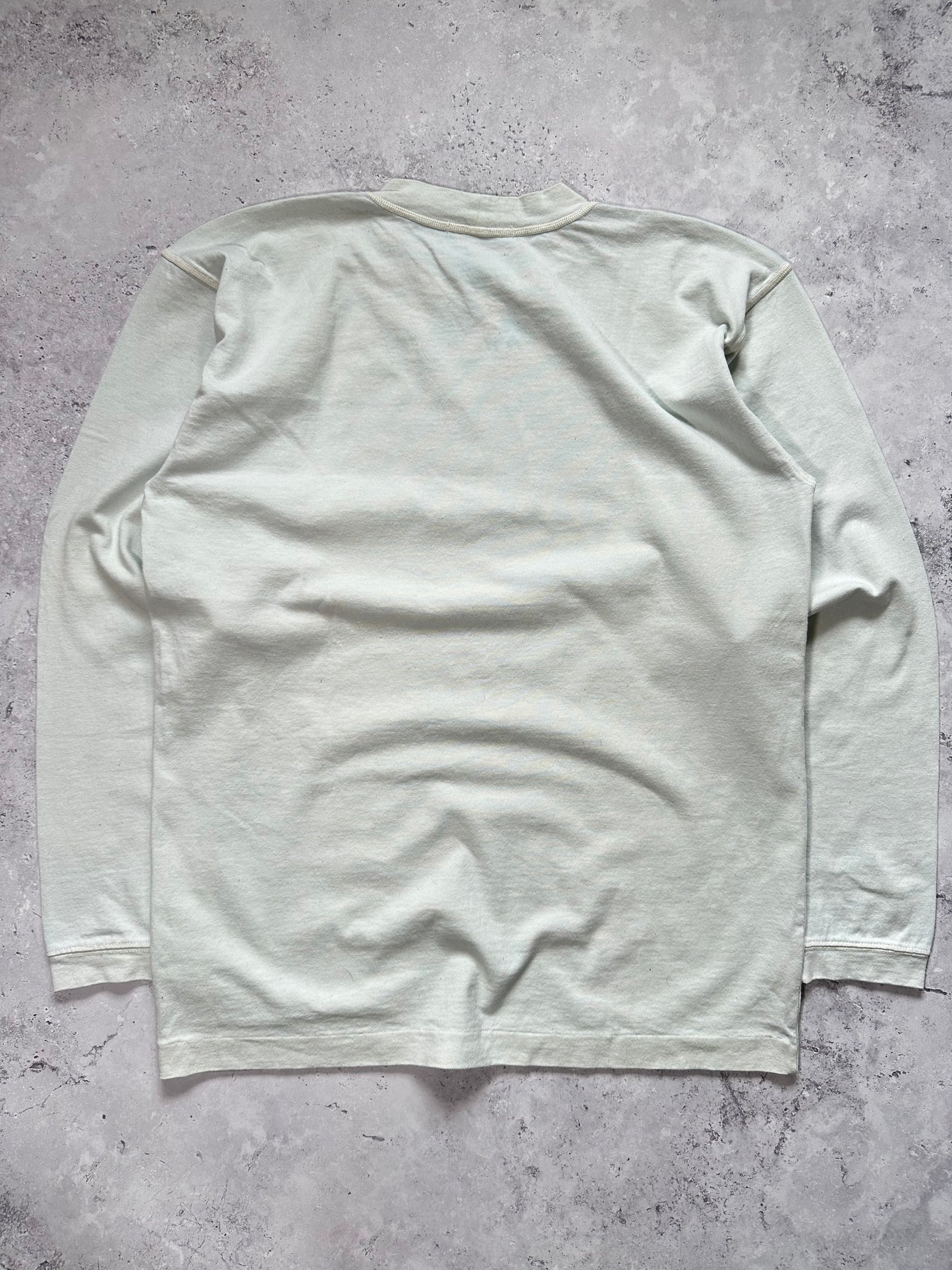 Stone Island Marina 1990s Thick Cotton Longsleeve Tshirt (M/L)