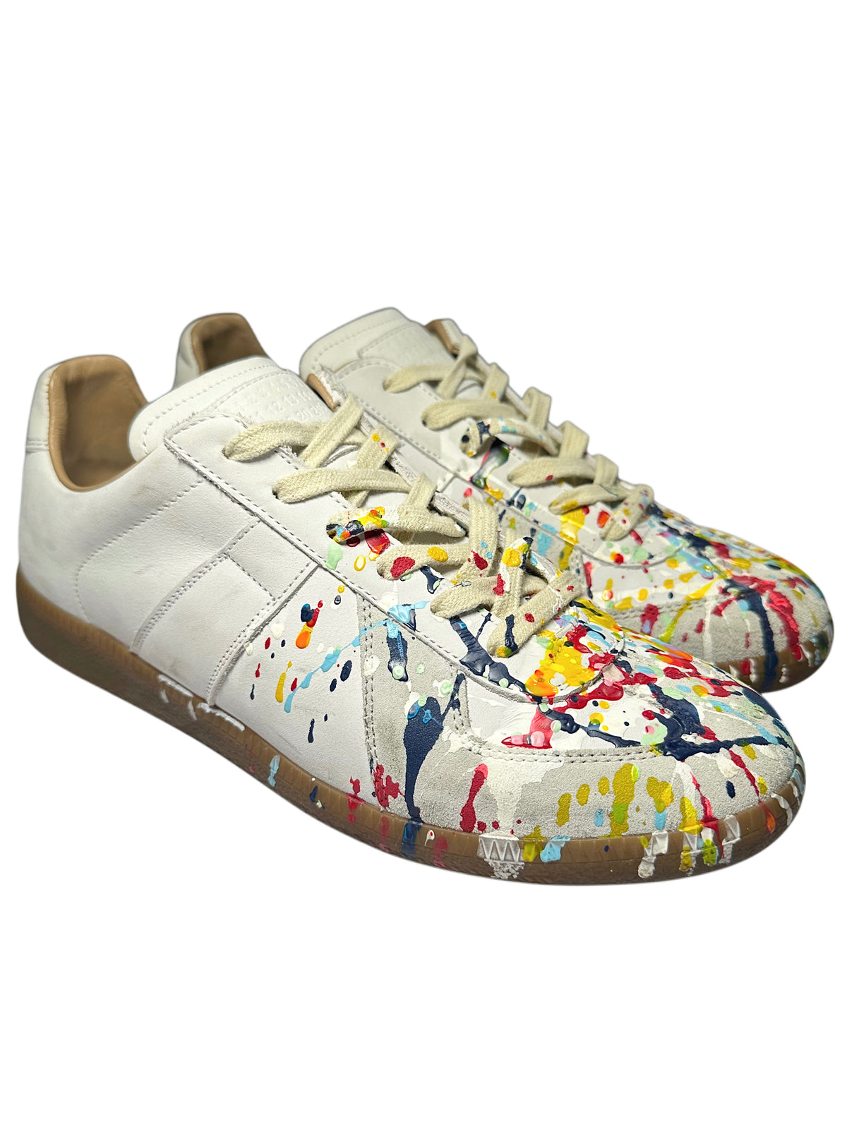 Maison Margiela Paint Splatter GAT Sneakers
