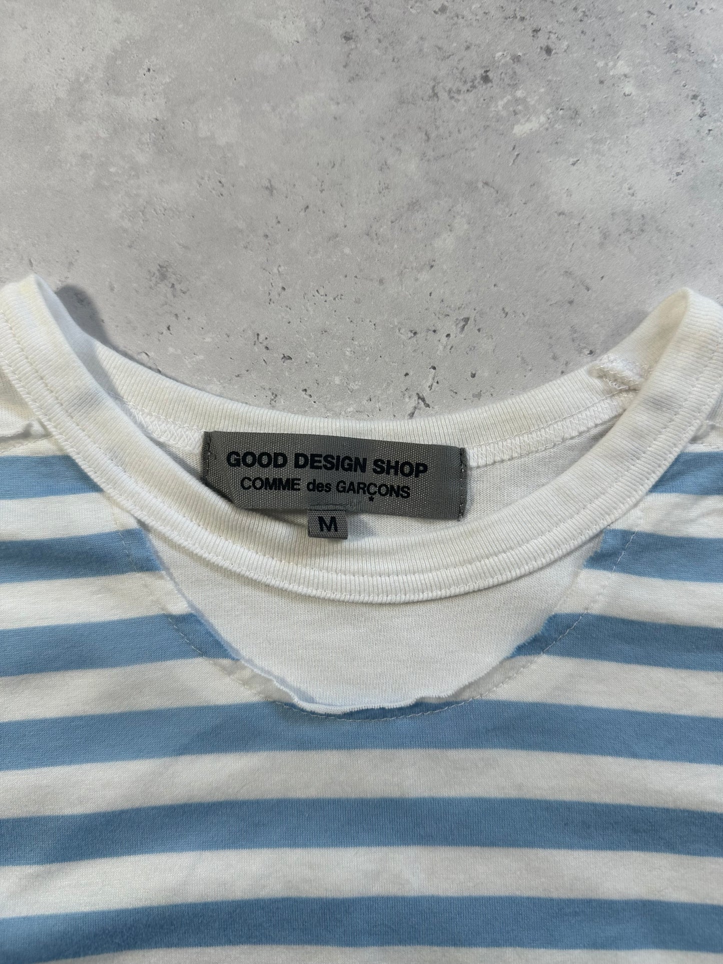 Comme des Garçons Good Design Shop AD2016 Layered Stripe Tshirt (M)